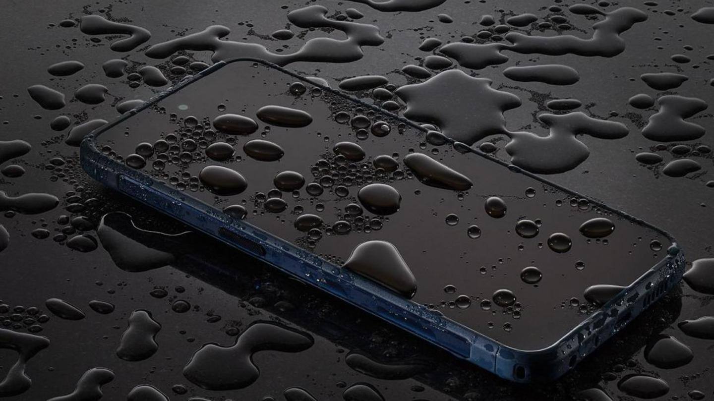 The screen is protected by Corning's Gorilla Glass Victus The screen is protected by Corning's Gorilla Glass Victus