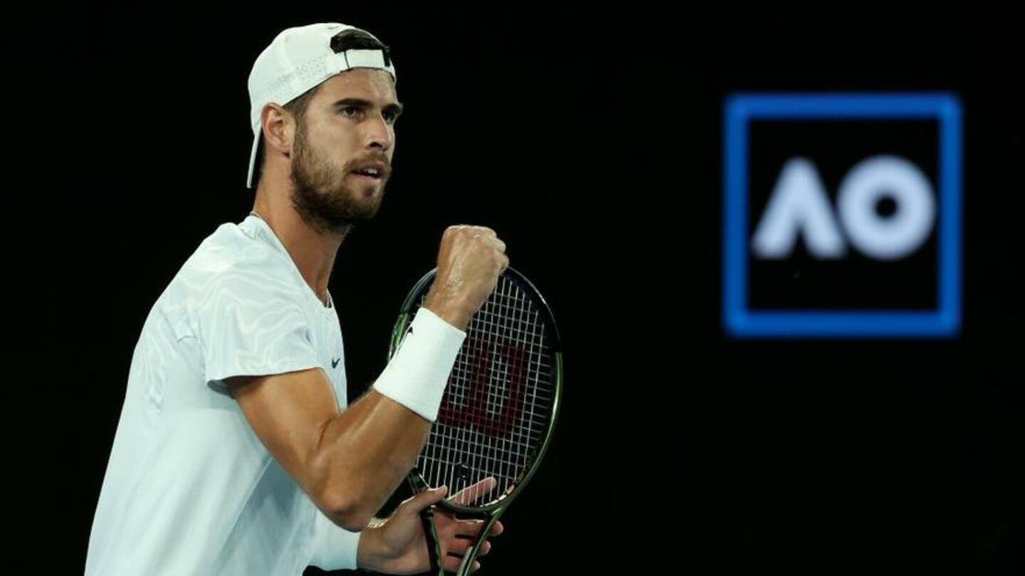 Australian Open 2023: Karen Khachanov advances after Sebastian Korda retires