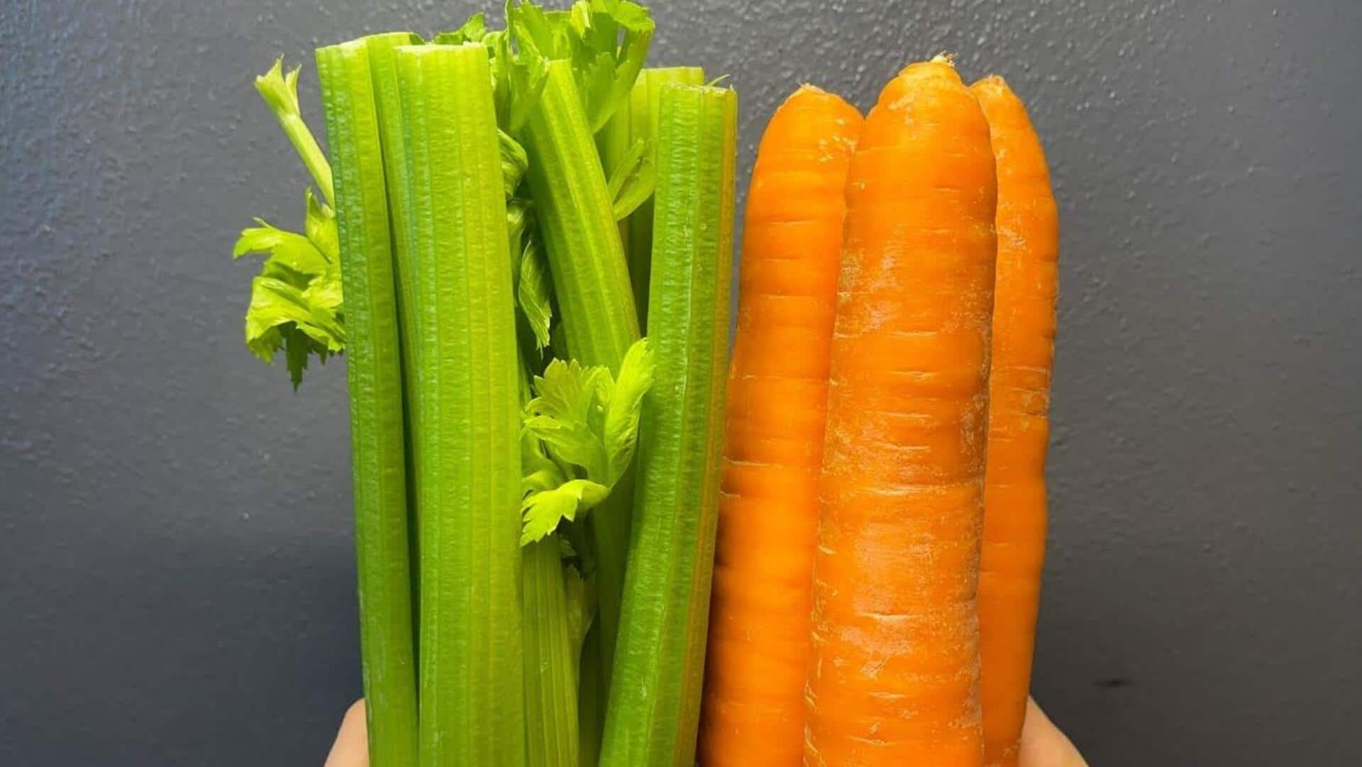 Carrot v/s celery: Which is healthier? Carrot v/s celery: Which is healthier?
