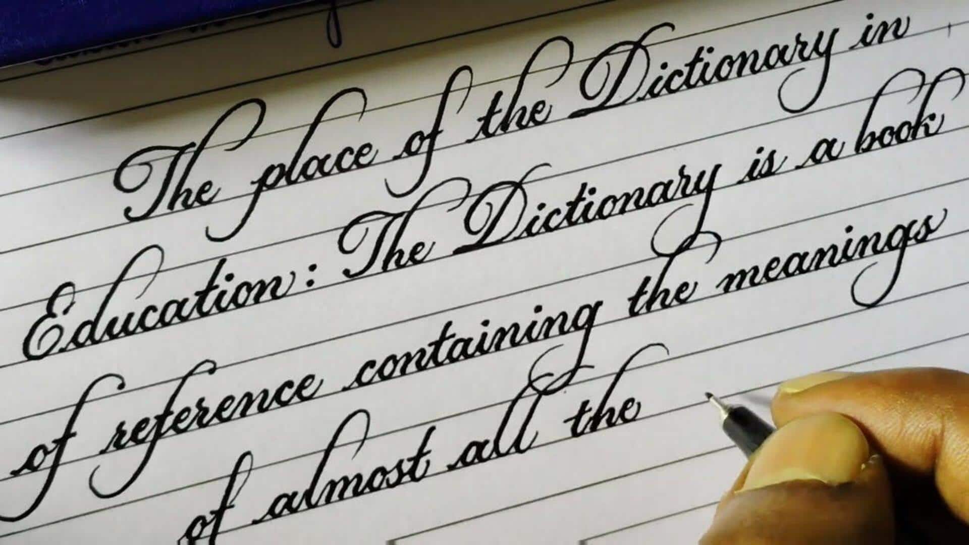 Calligraphy: A meditative practice you can consider