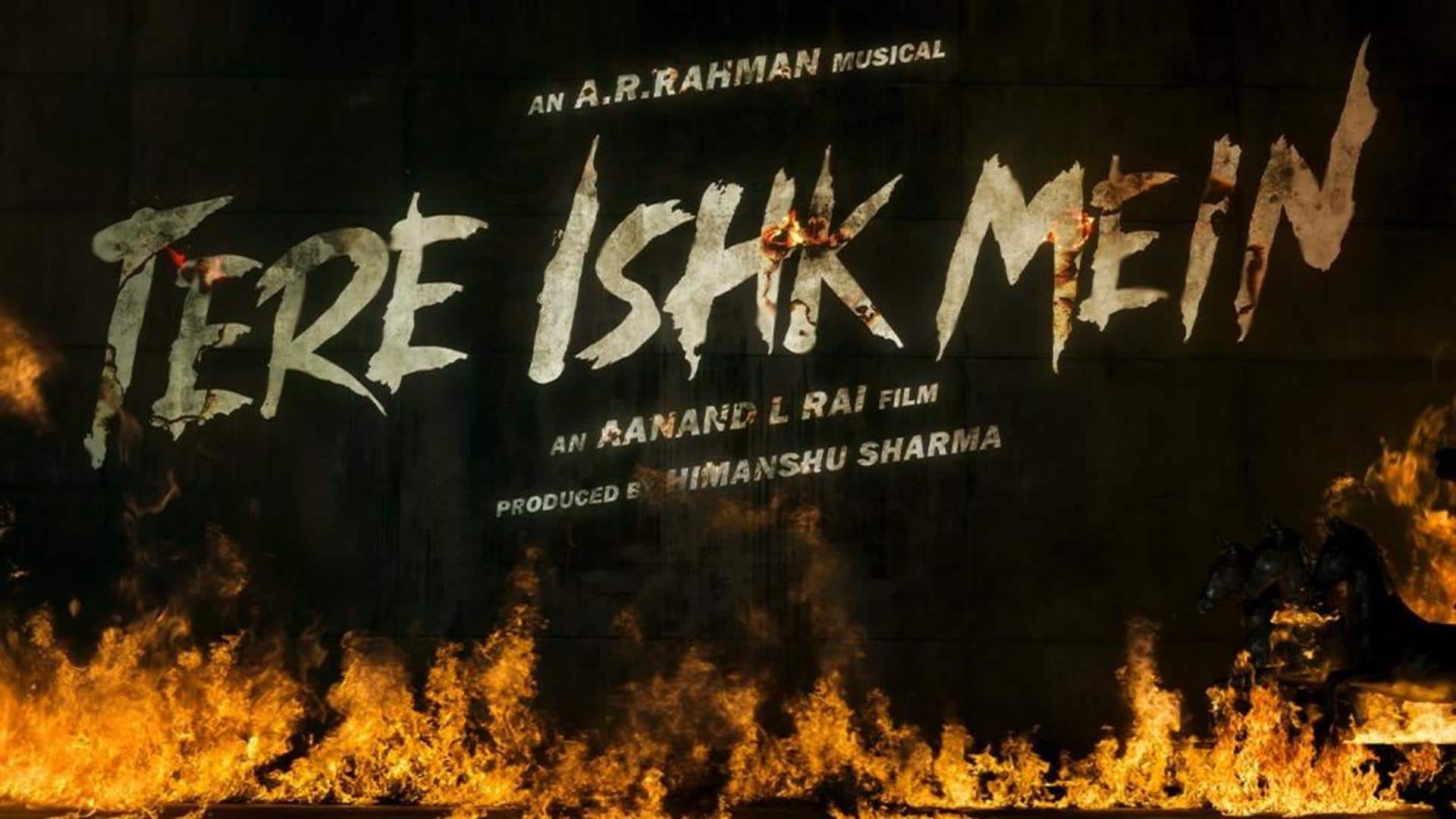 Dhanush announces 'Tere Ishk Mein' as 'Raanjhanaa' completes a decade