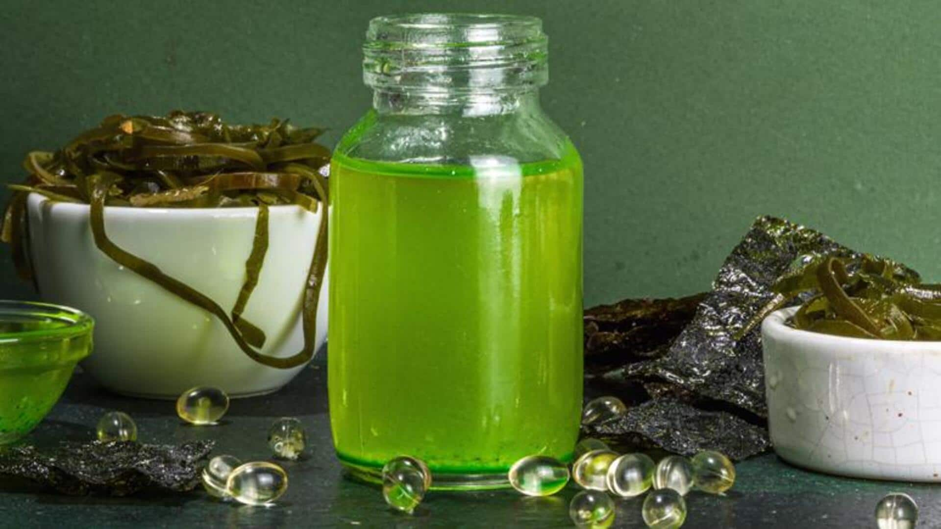 How sea kelp oil boosts hydration and texture