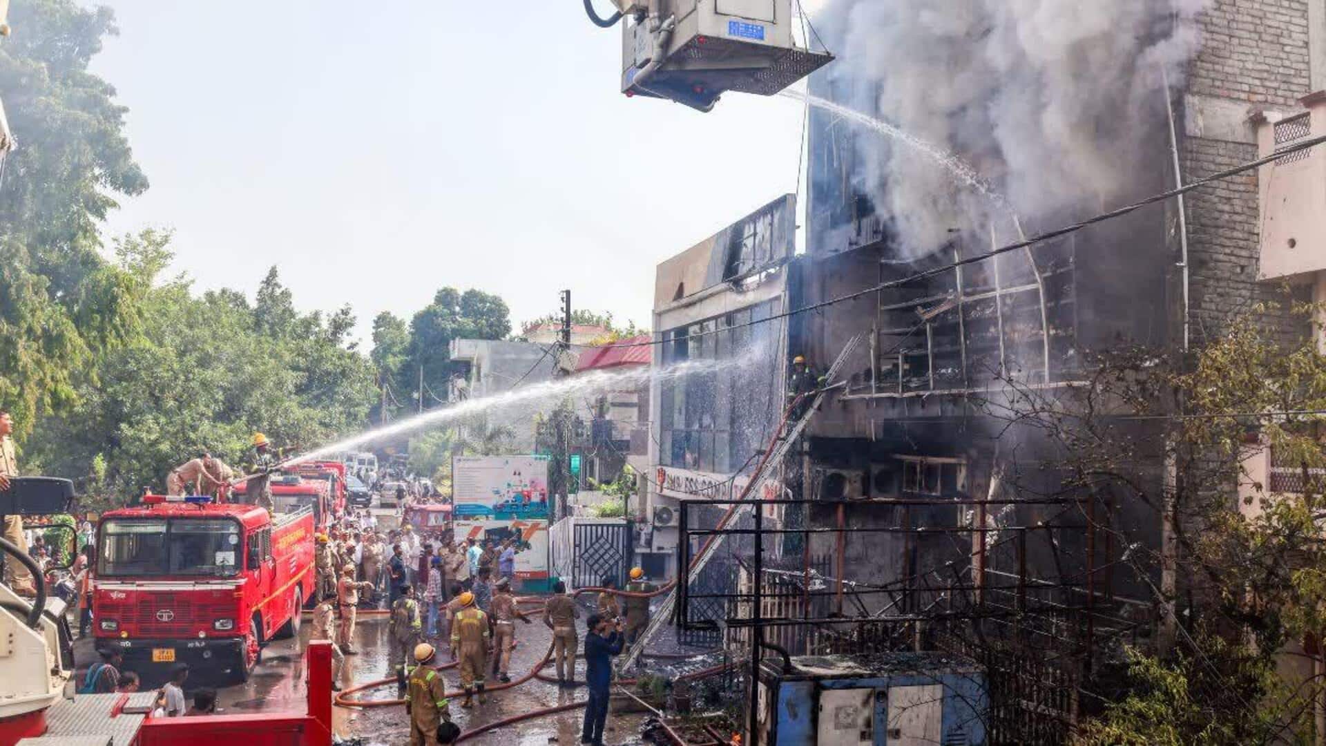 Lucknow fire: Building owner previously linked to paper leak case
