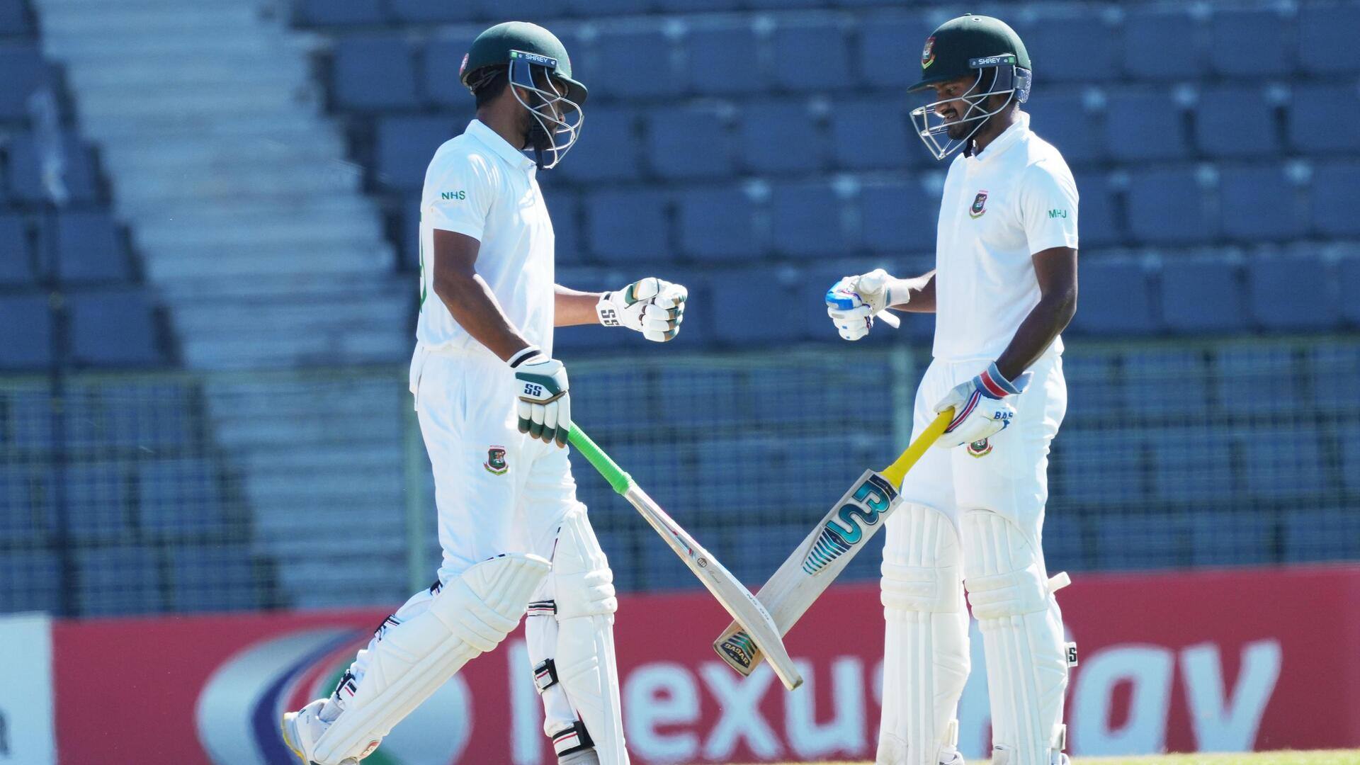 1st Test: Bangladesh compile 310/9 versus NZ on Day 1