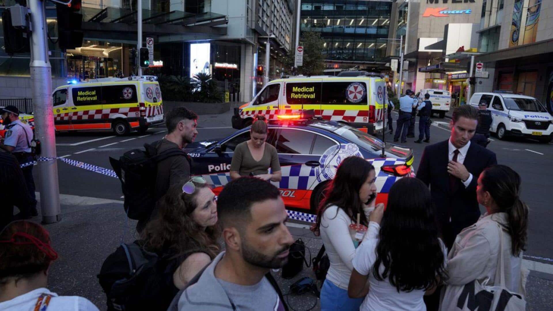 6 killed, several injured after knife attack in Sydney mall 