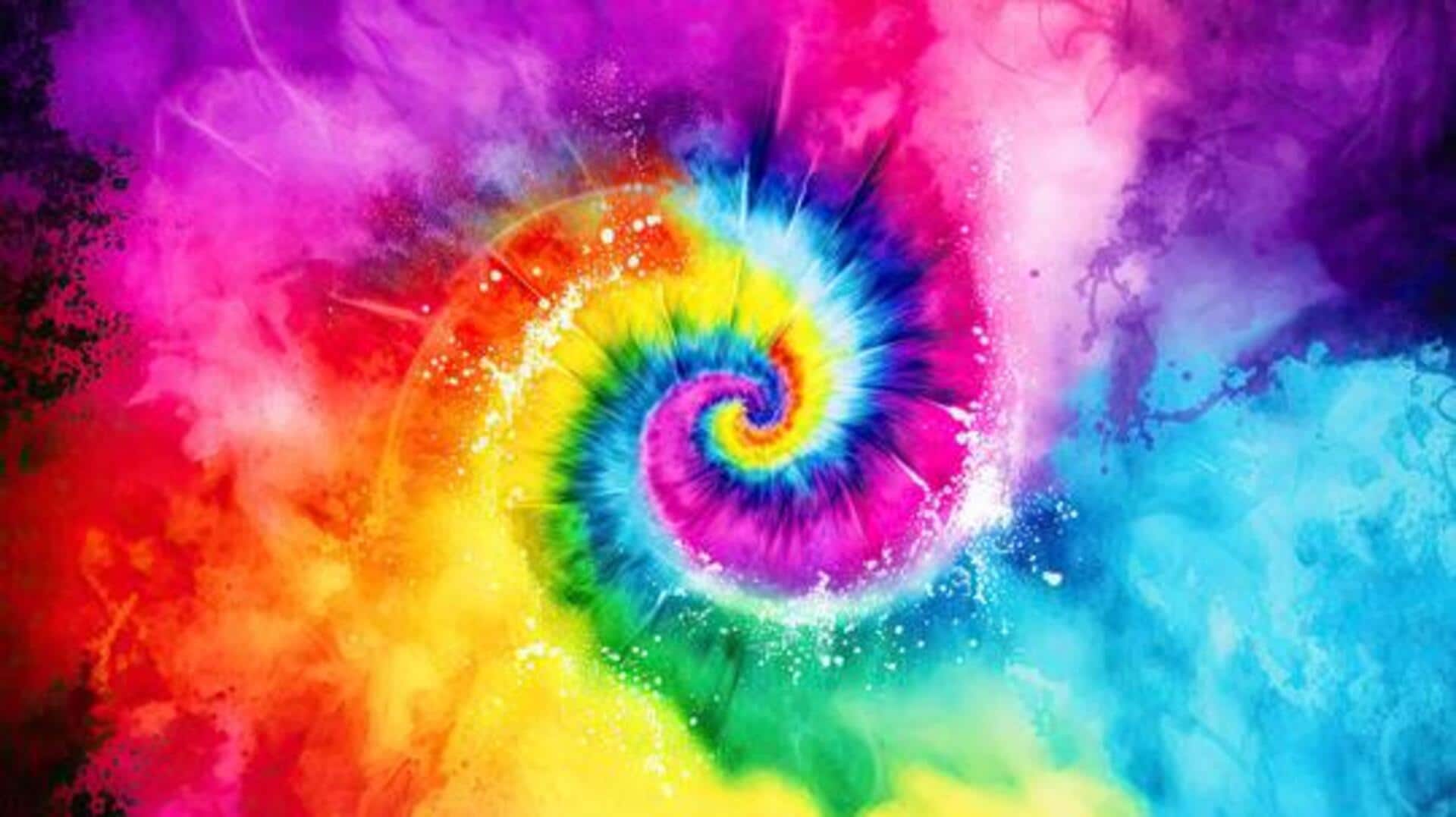 How tie-dye art is inspiring modern decor trends