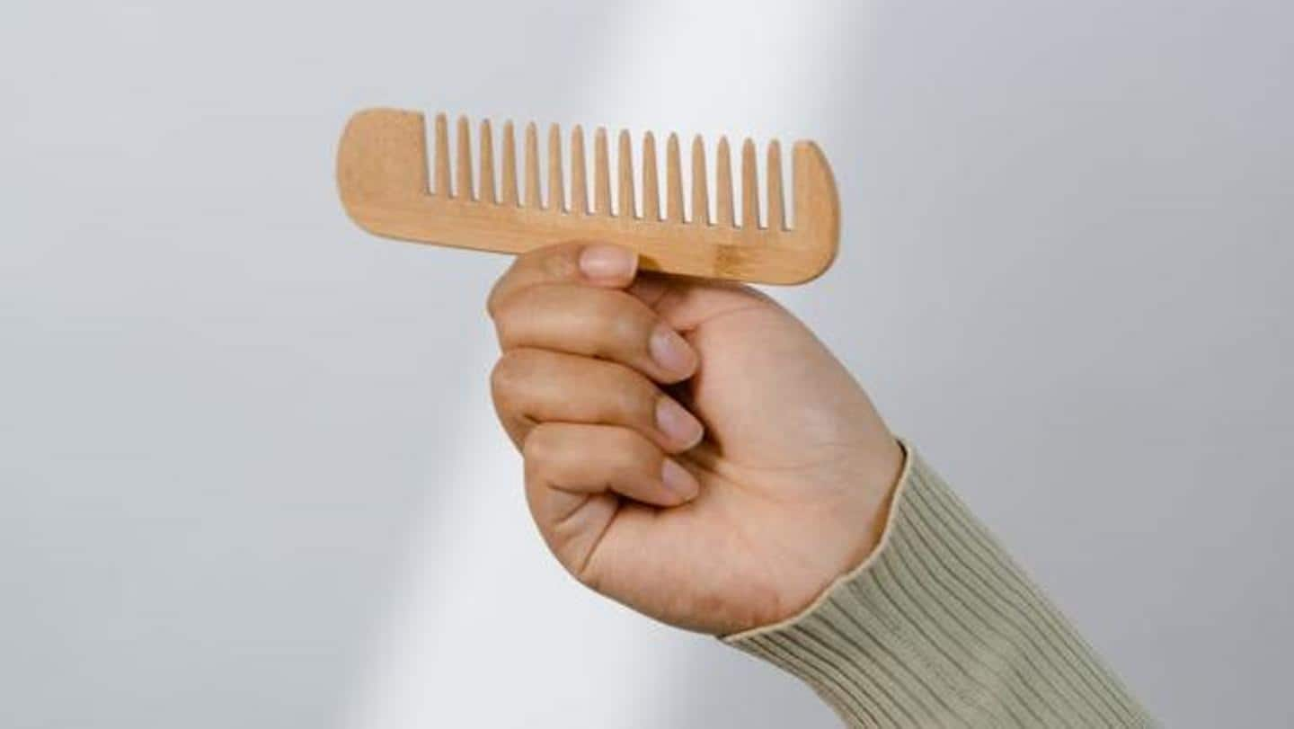 5 benefits of using a wooden comb