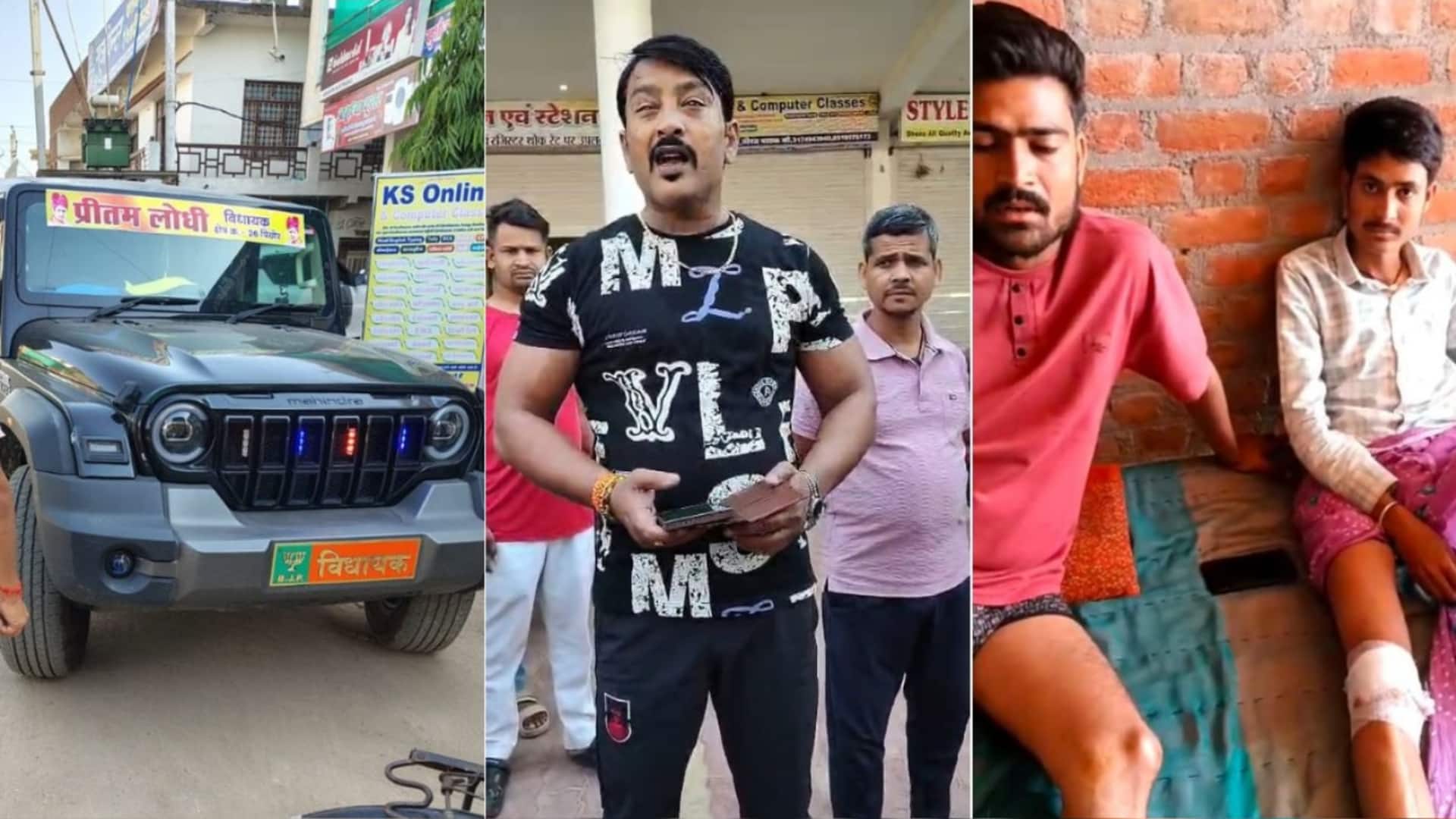 BJP MLA threatens cops after son's Thar crash in UP