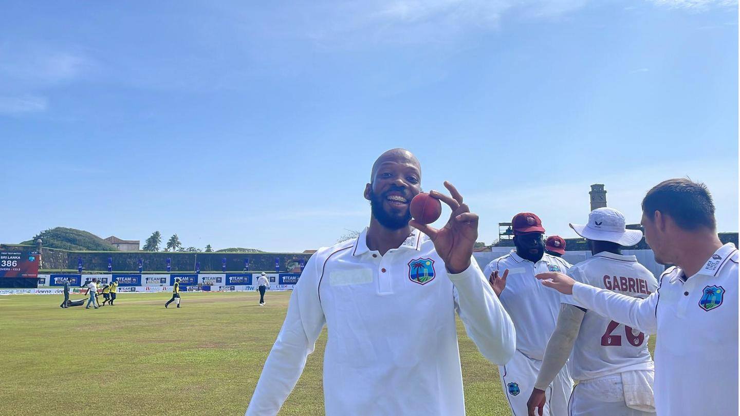 Third five-wicket haul for Chase Third five-wicket haul for Chase