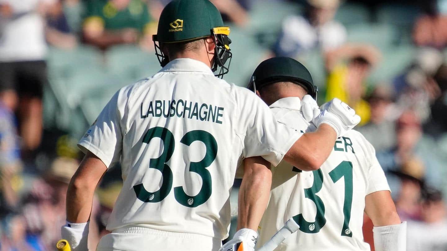 Ashes, Adelaide Test (D/N): Labuschagne, Warner power Australia to 221/2