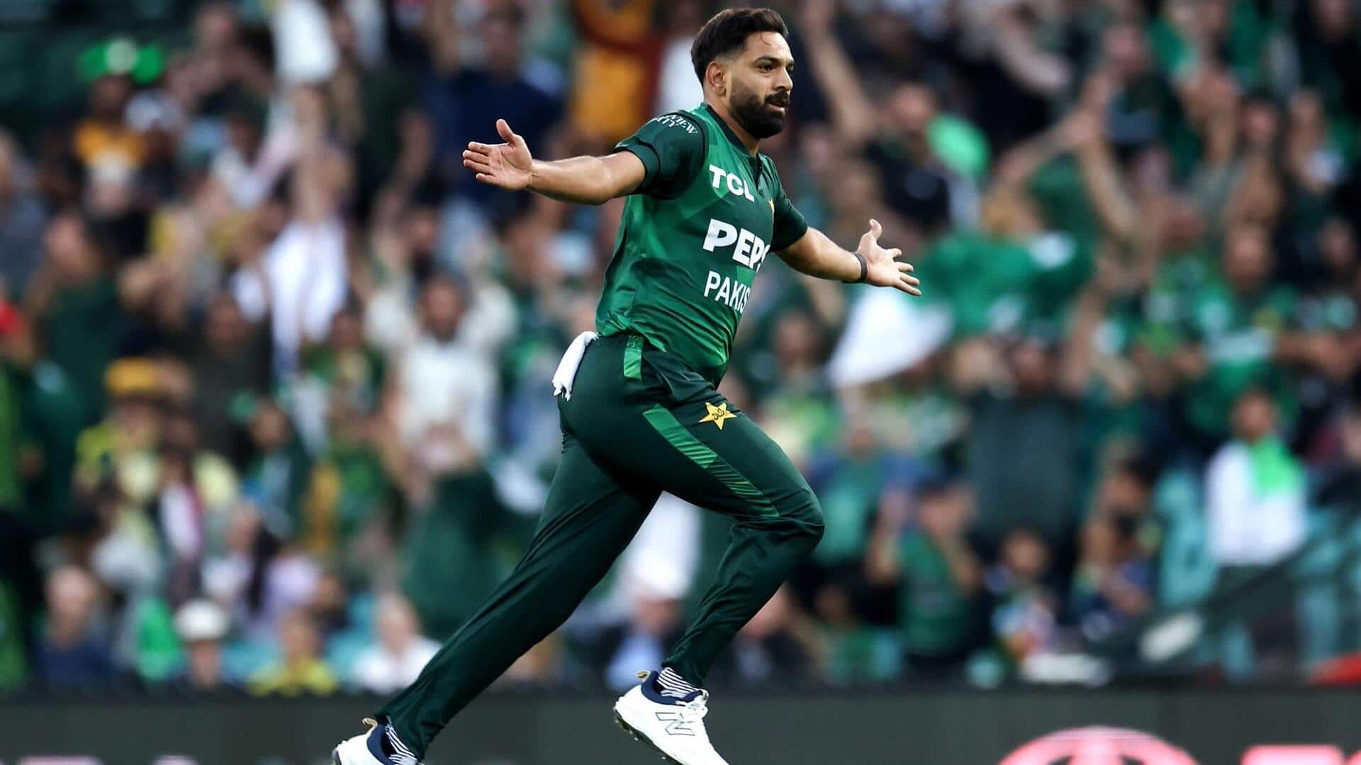 Pakistan's Haris Rauf claims his 5th four-fer in T20Is: Stats Pakistan's Haris Rauf claims his 5th four-fer in T20Is: Stats