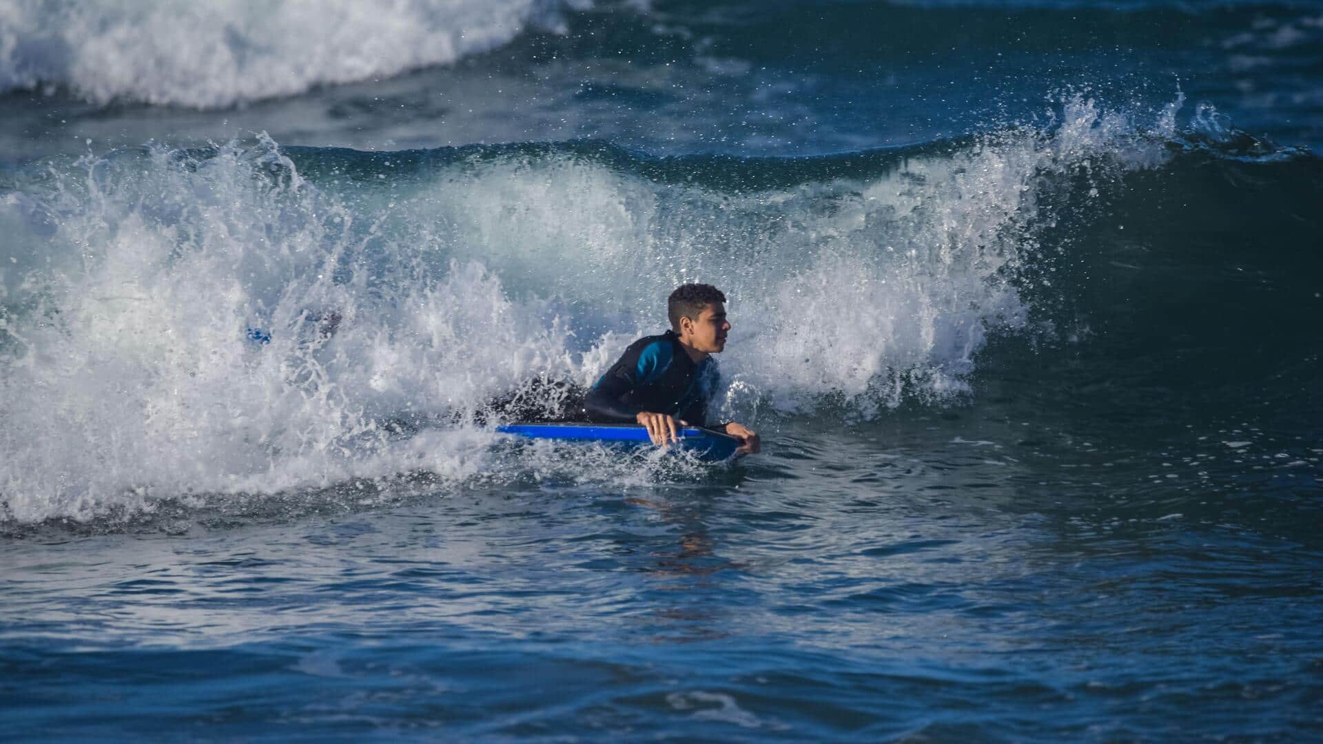 What is bodyboard surfing?