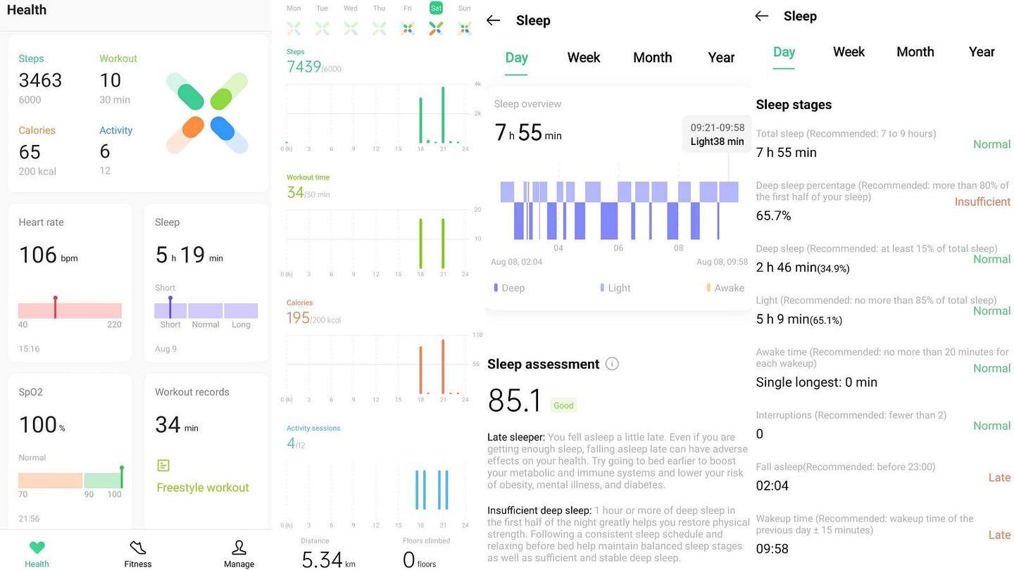 Accurate oximeter and reliable sleep tracking Accurate oximeter and reliable sleep tracking