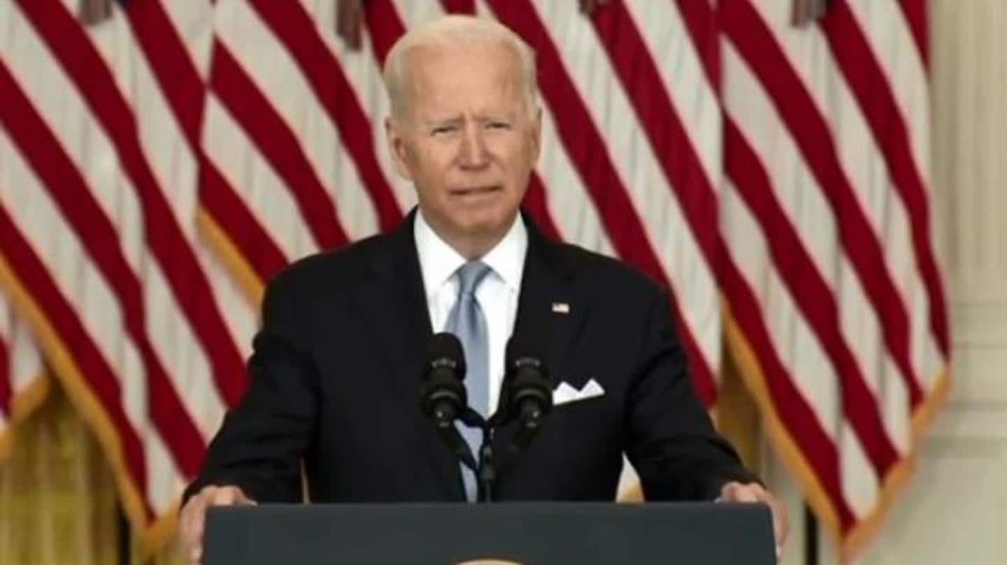 Stand by decision to withdraw troops from Afghanistan: Joe Biden