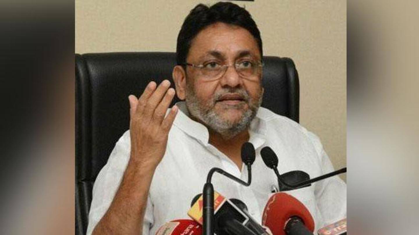 Whole raid a scam: NCP's Nawab Malik Whole raid a scam: NCP's Nawab Malik