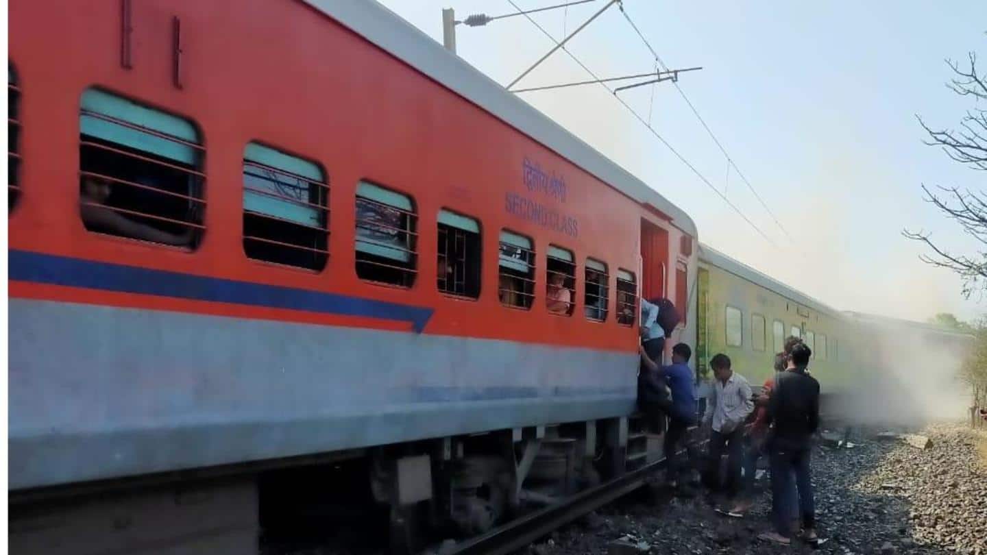 10 coaches of LTT-Jaynagar Express derail near Nashik