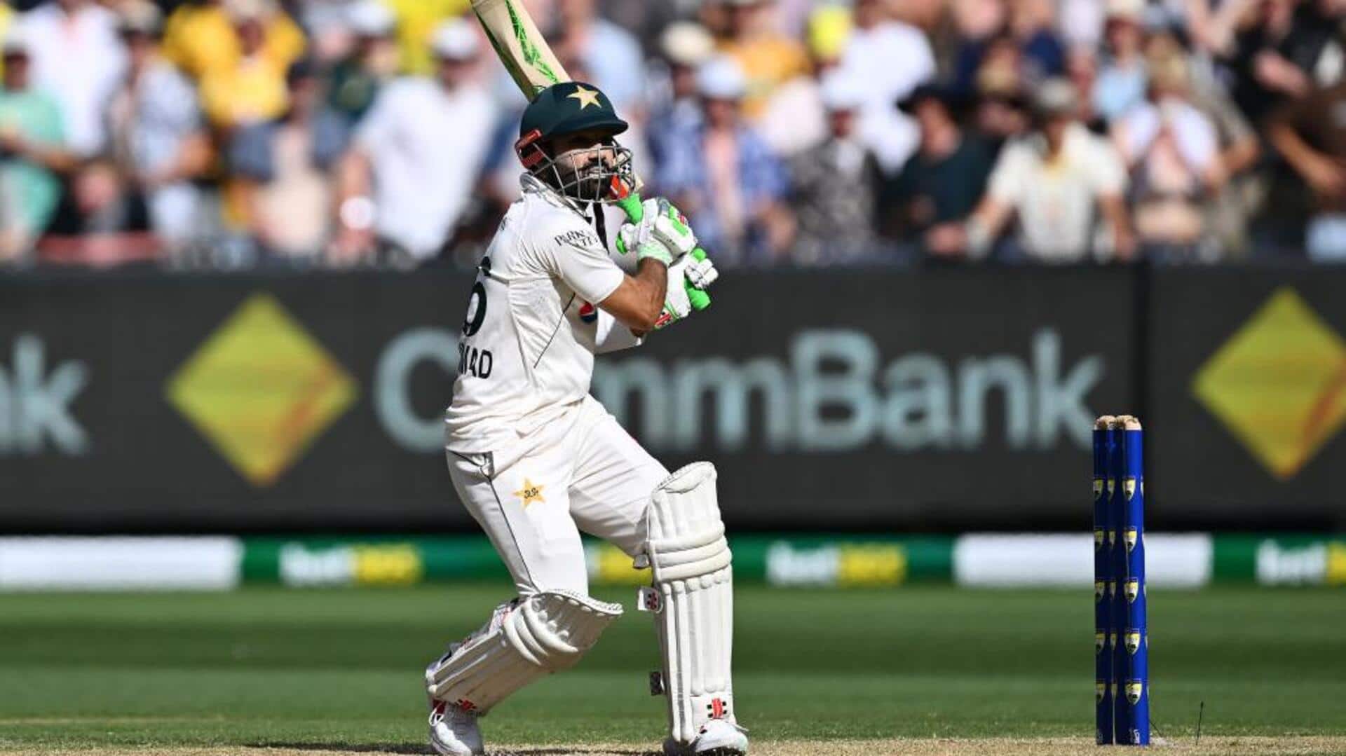 Sydney Test: Mohammad Rizwan slams fiery 88 against Australia