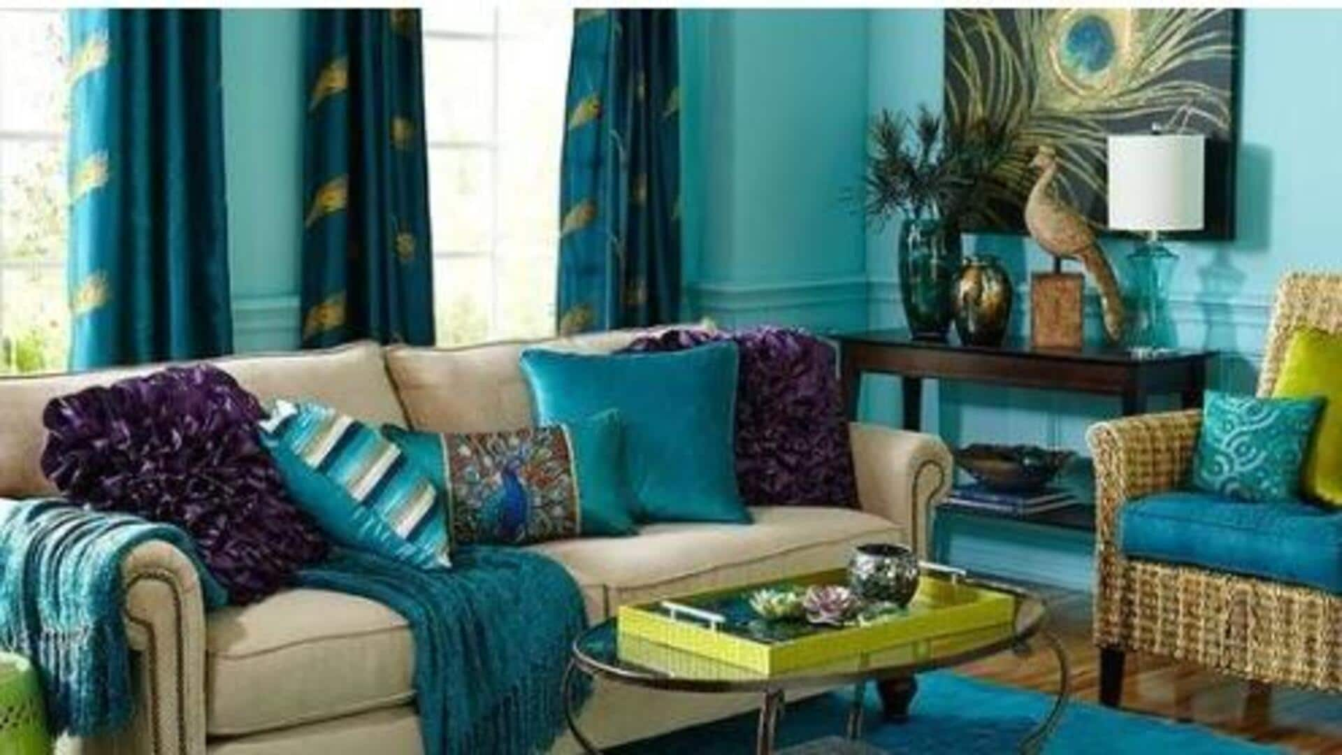 Elevate your home with peacock motifs