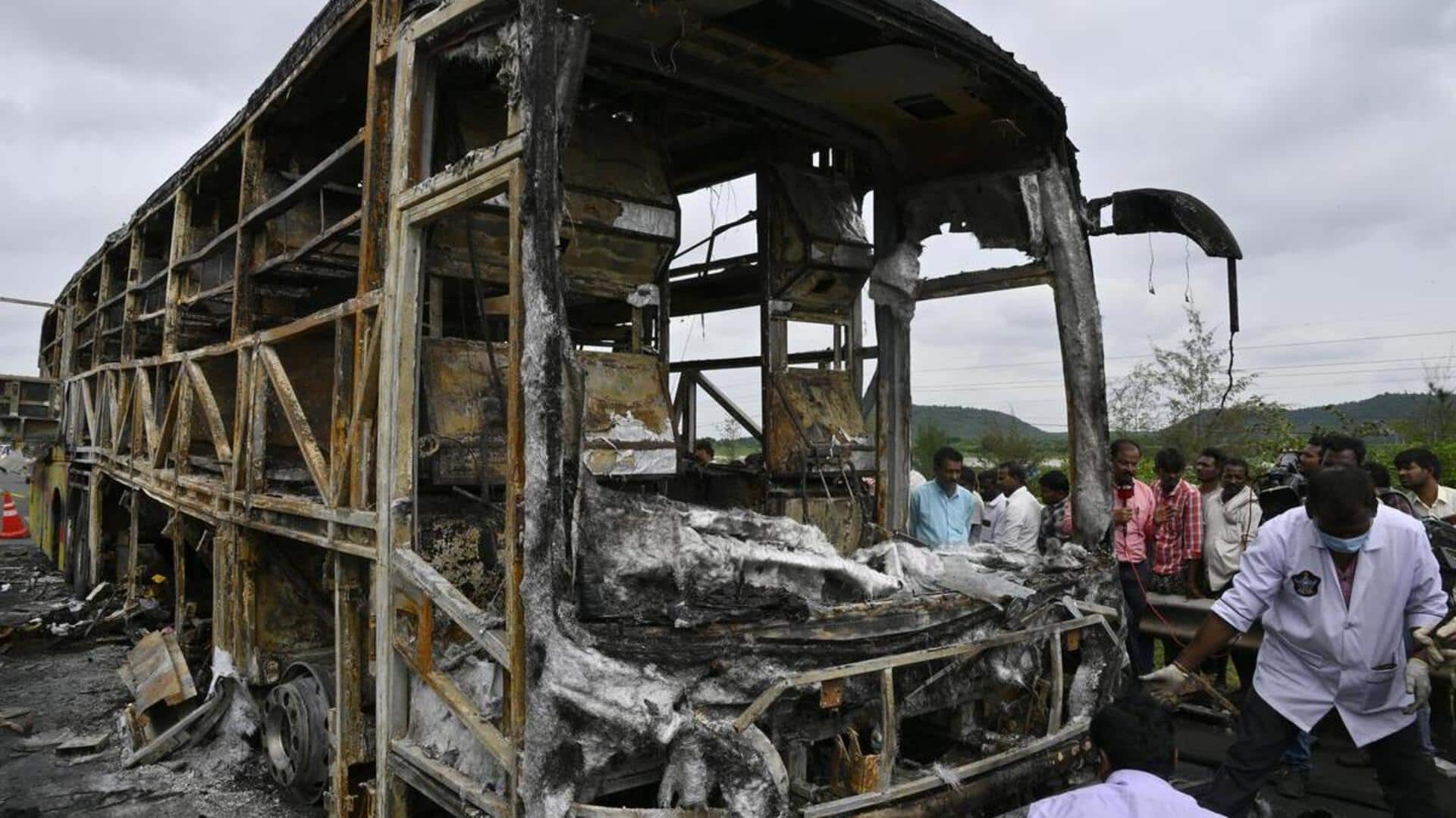 'Drunk drivers are terrorists': Hyderabad Commissioner after Kurnool bus tragedy 'Drunk drivers are terrorists': Hyderabad Commissioner after Kurnool bus tragedy