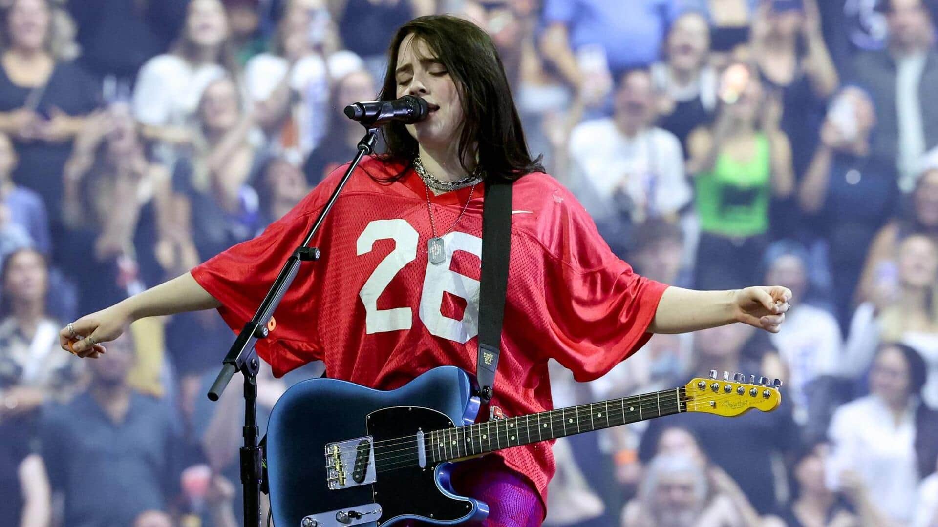Billie's concert film delayed in India due to CBFC issues