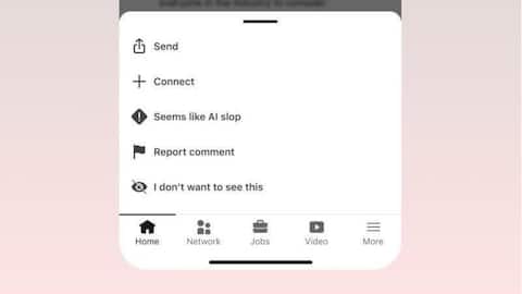 1M+ users have used LinkedIn's 'AI slop' button