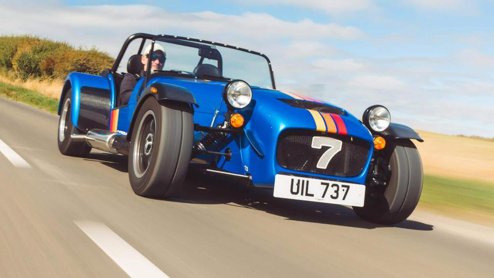 This Caterham sports car is limited to just 25 units