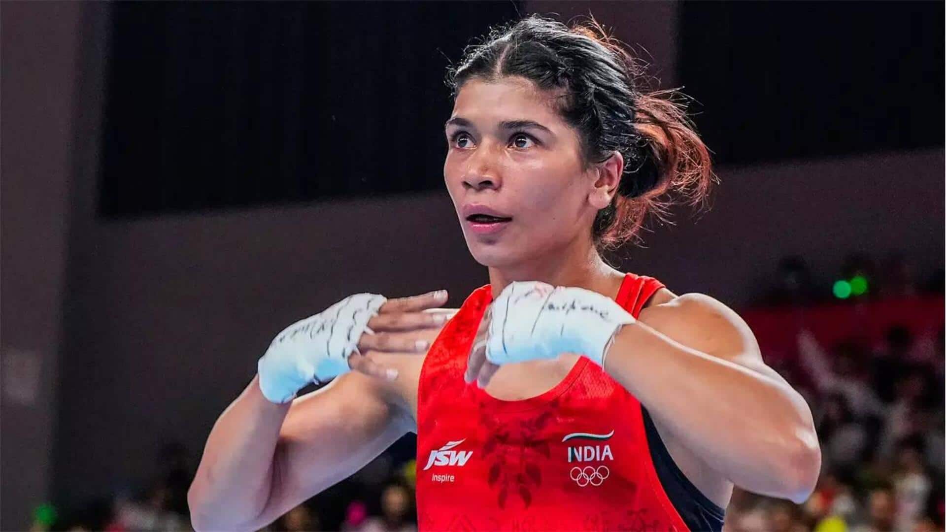 Asian Games: Indian boxer Nikhat Zareen secures medal, Olympics berth