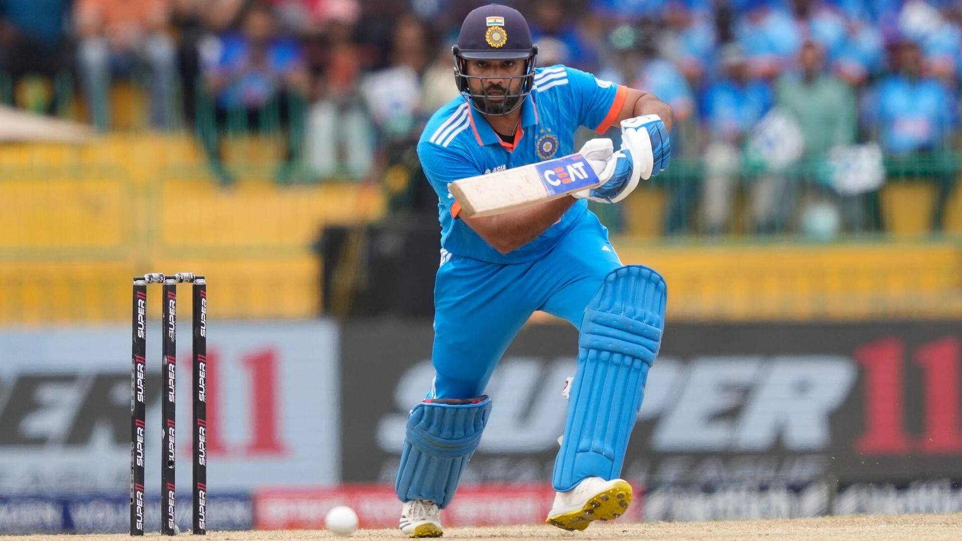 Rohit Sharma becomes fastest Indian to 1,000 World Cup runs