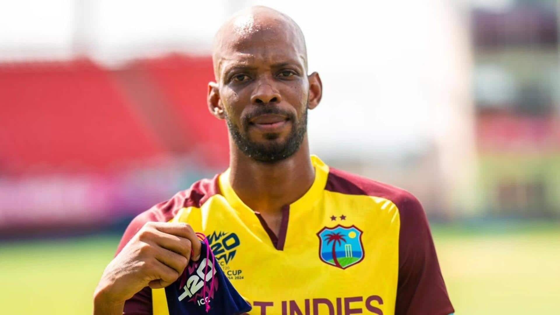 T20 WC: Roston Chase enters elite list with all-round heroics