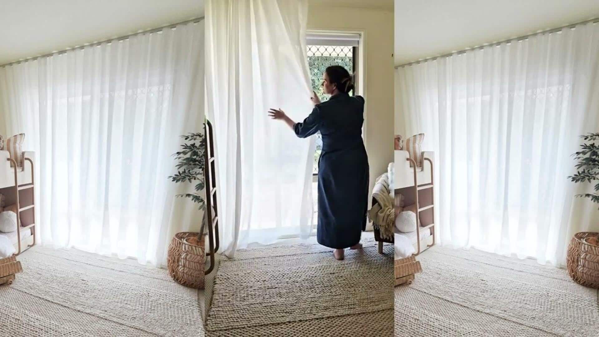 Why slow curtain folding is becoming a self-care trend