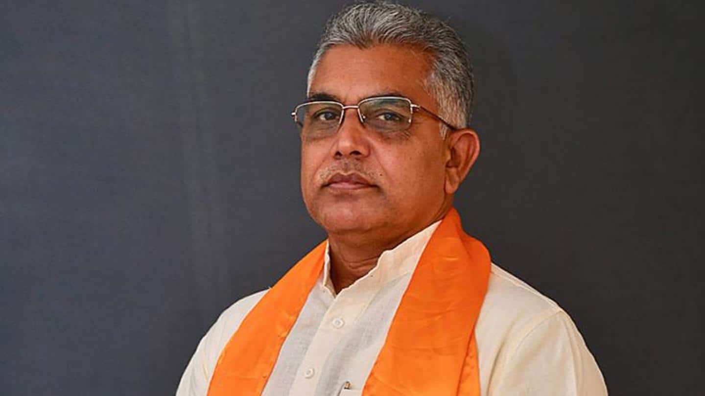 Can't quit politics by writing on Facebook: Dilip Ghosh Can't quit politics by writing on Facebook: Dilip Ghosh