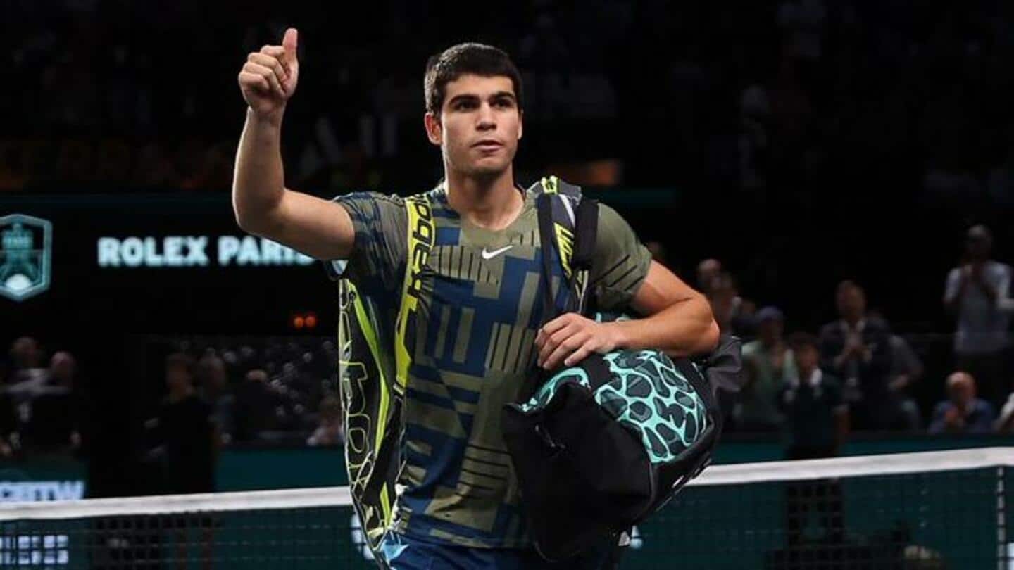 Carlos Alcaraz to miss the 2023 Australian Open: Here's why
