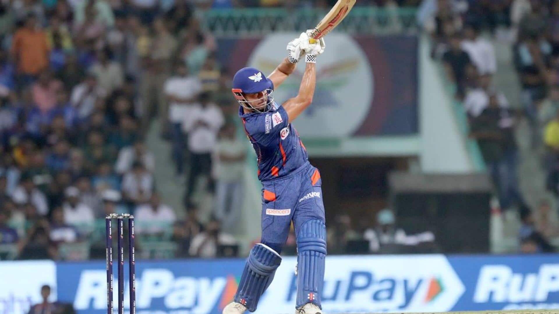 Marcus Stoinis slams his fourth IPL fifty for LSG: Stats
