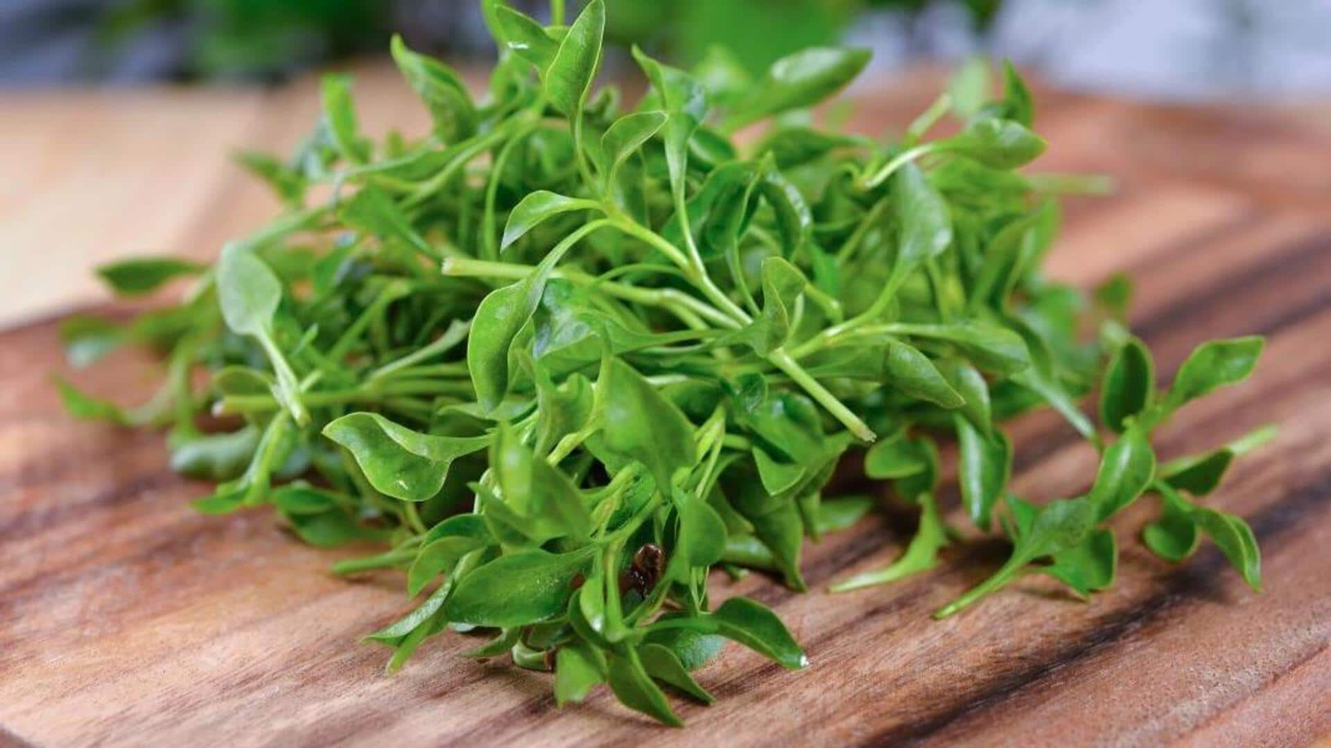 Exploring watercress: Culinary versatility and benefits