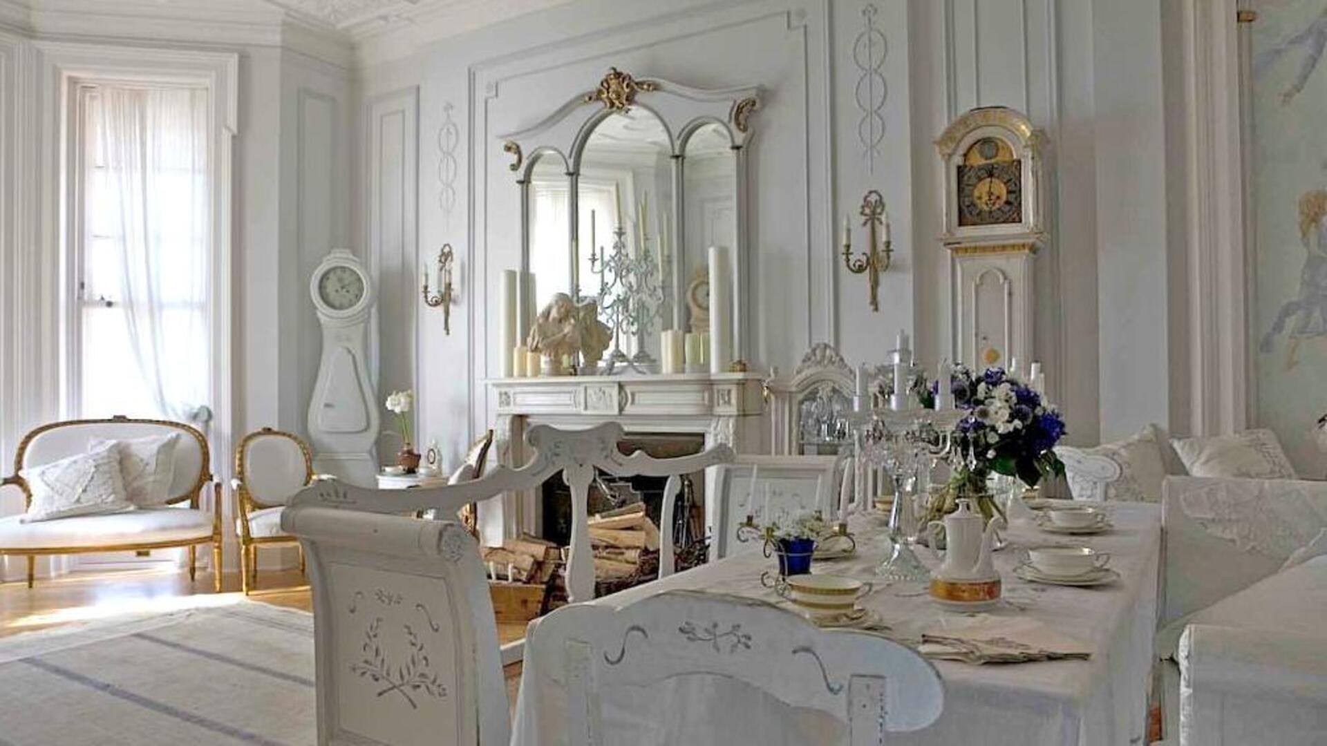 Embracing Gustavian Swedish elegance: A home decor guide