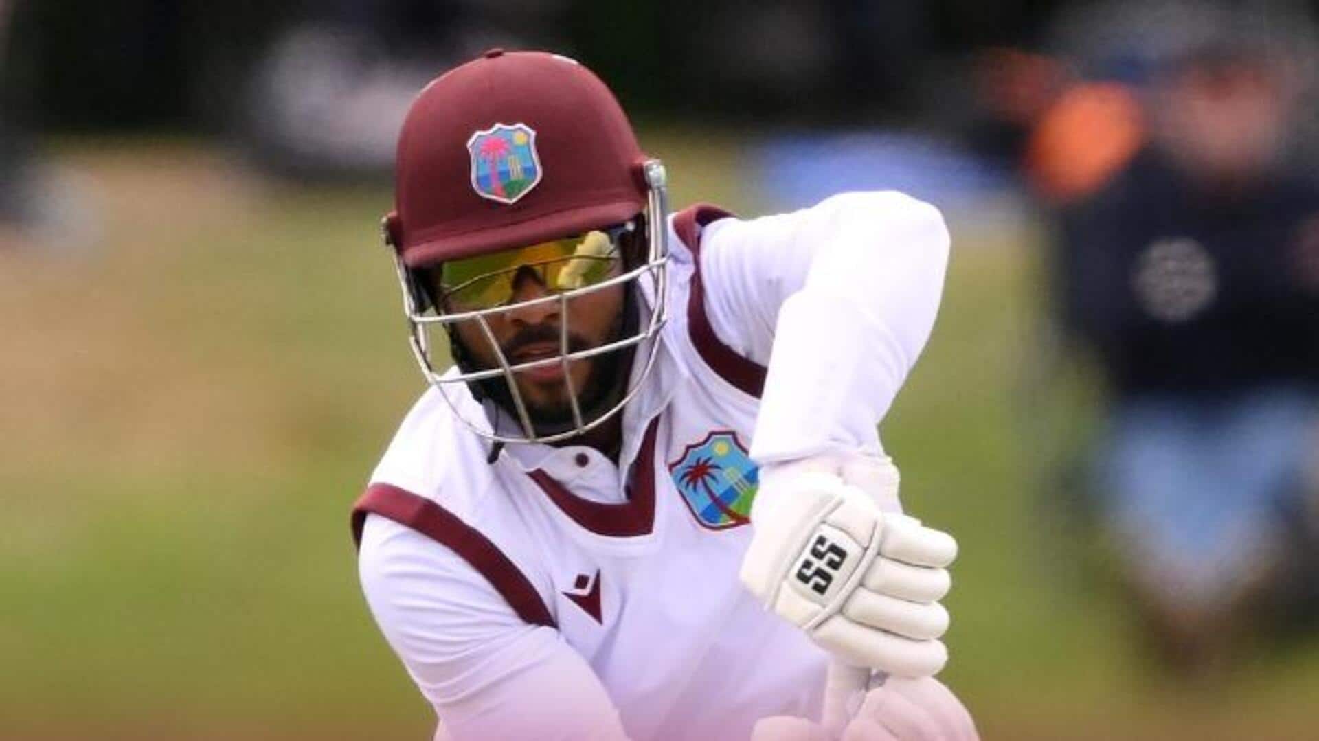 1st Test: Shai Hope, Chanderpaul shine with fifties against NZ