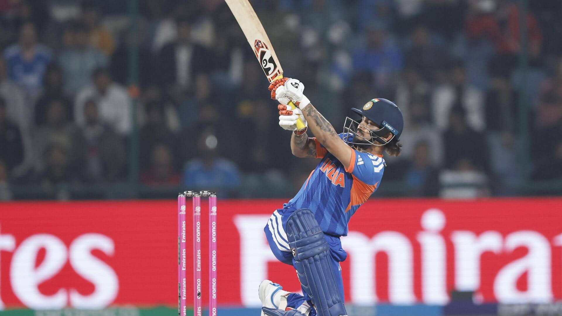 Ishan Kishan hammers his 8th half-century in T20Is: Key stats