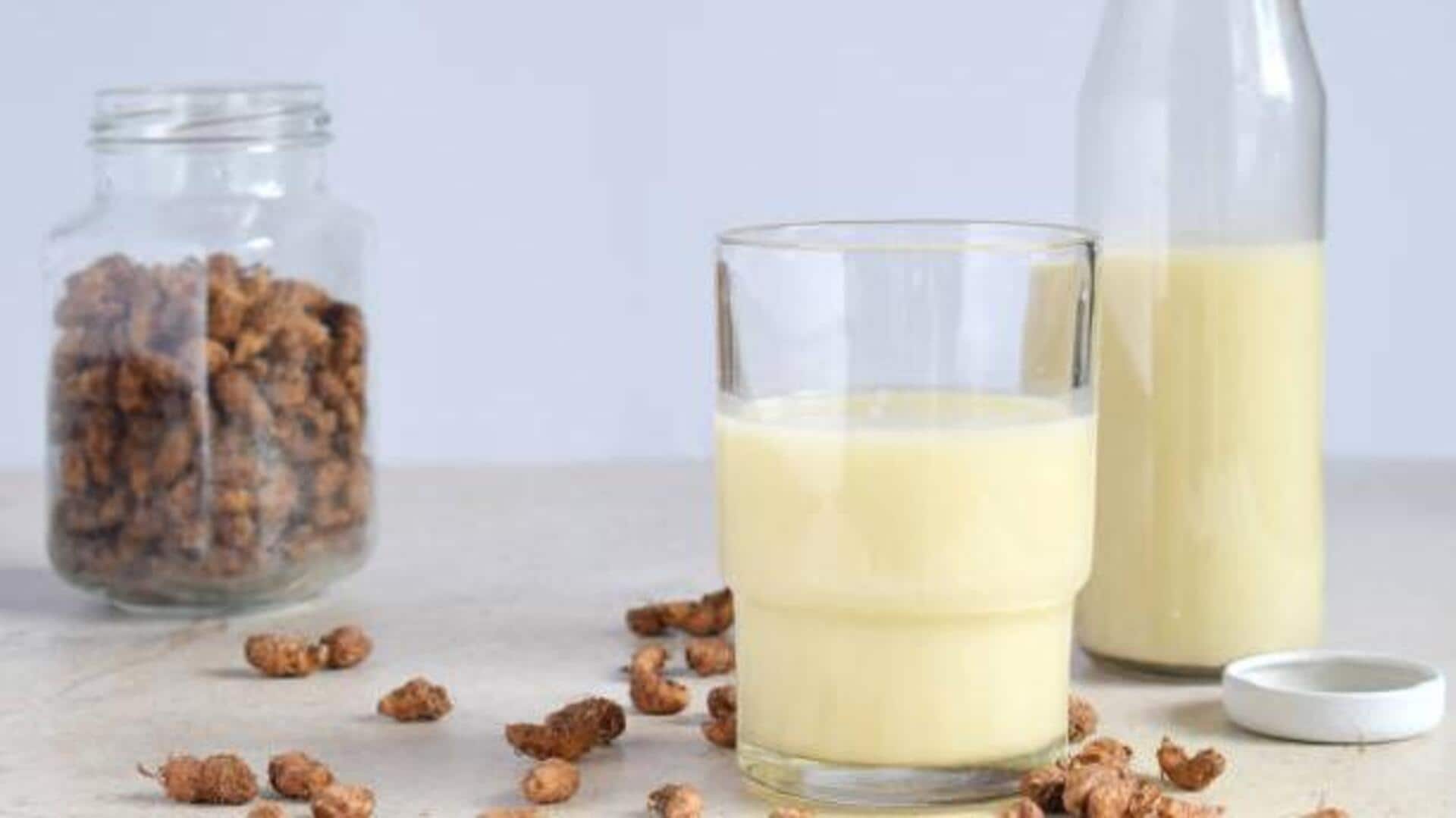 Tigernut milk: All you need to know 