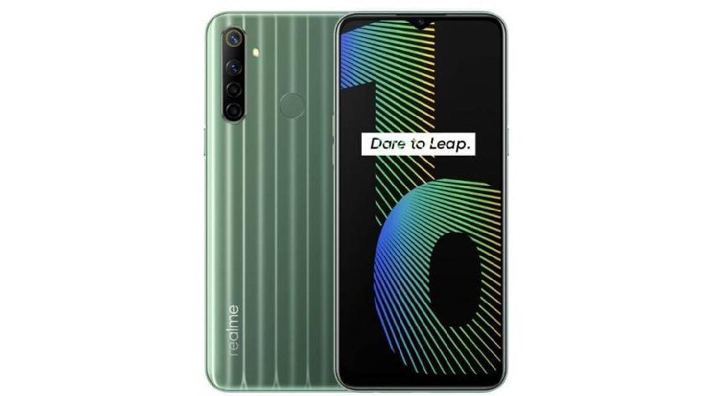 The phone has an HD+ LCD display