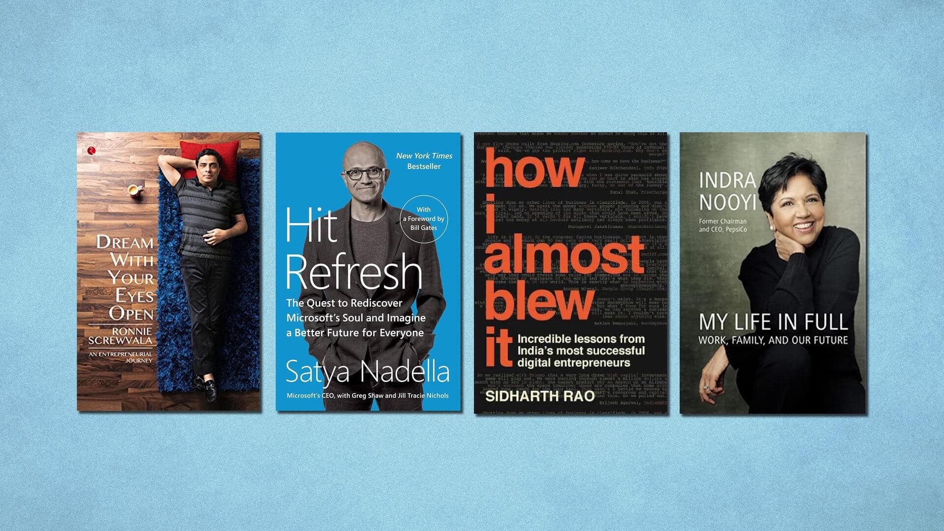 Read these books written by Indian entrepreneurs and CEOs