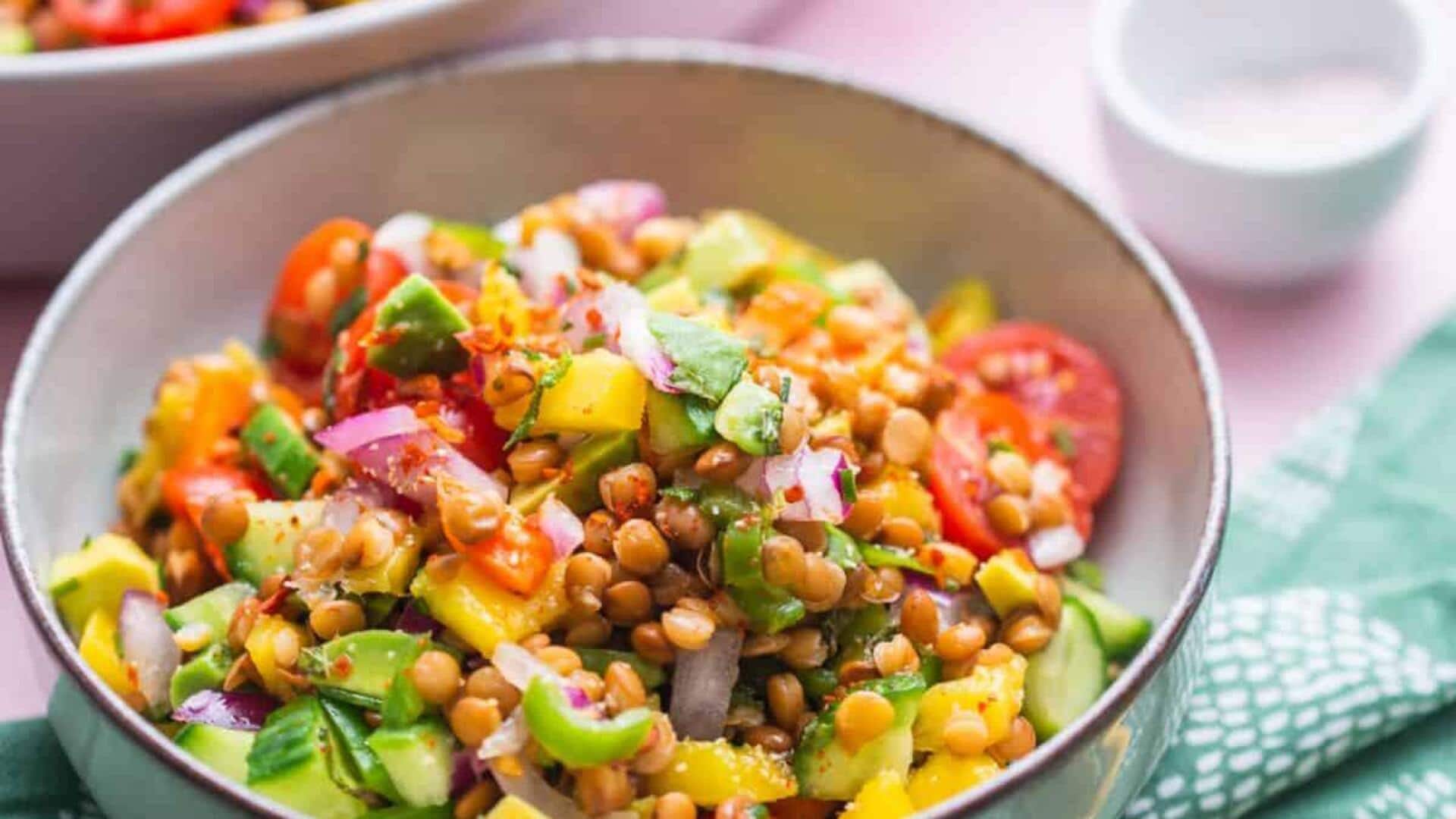 How to turn lentils-mango into tasty dishes