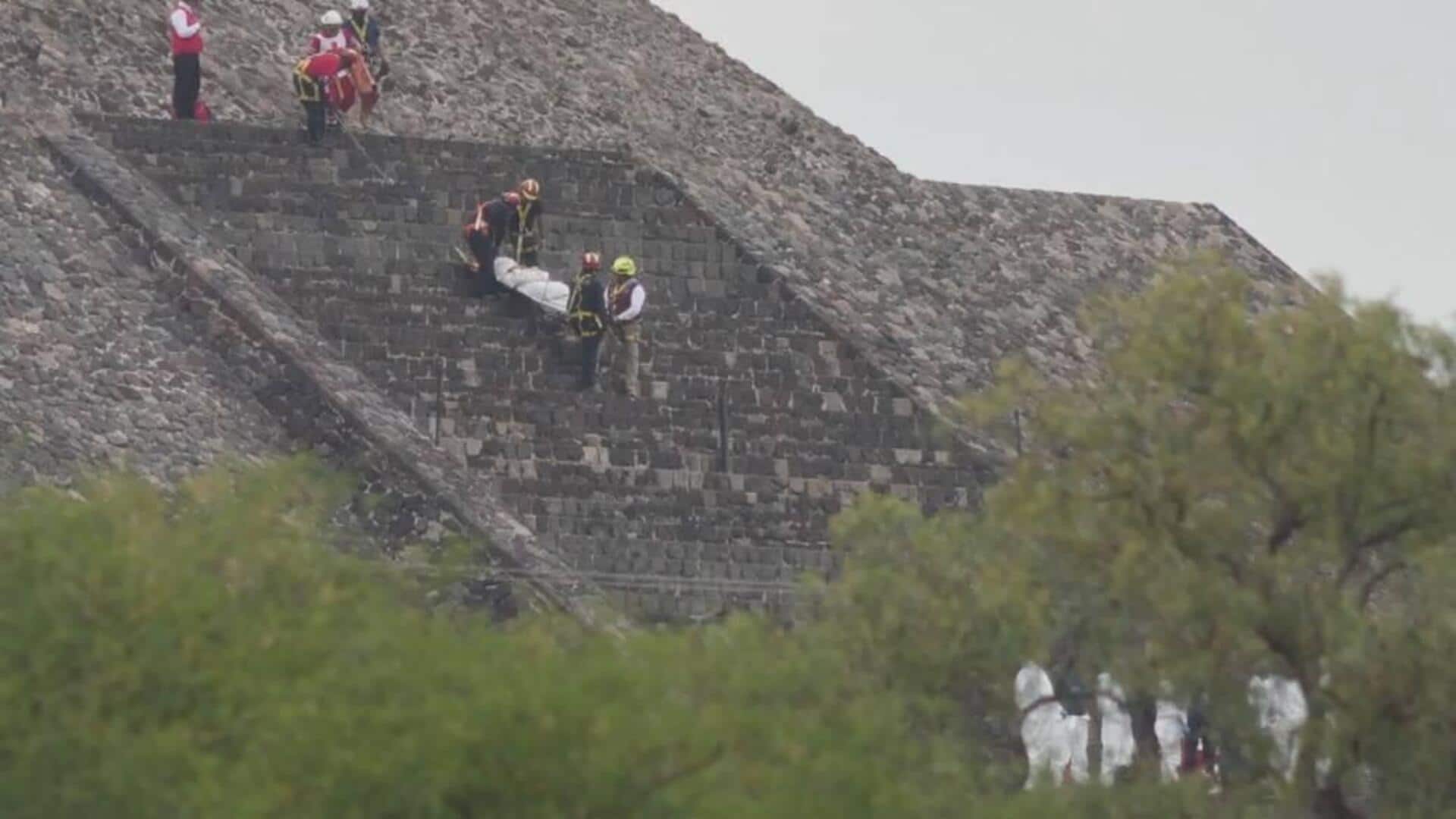 Gunman kills Canadian woman, injures 7 at Mexico's Teotihuacan pyramids 