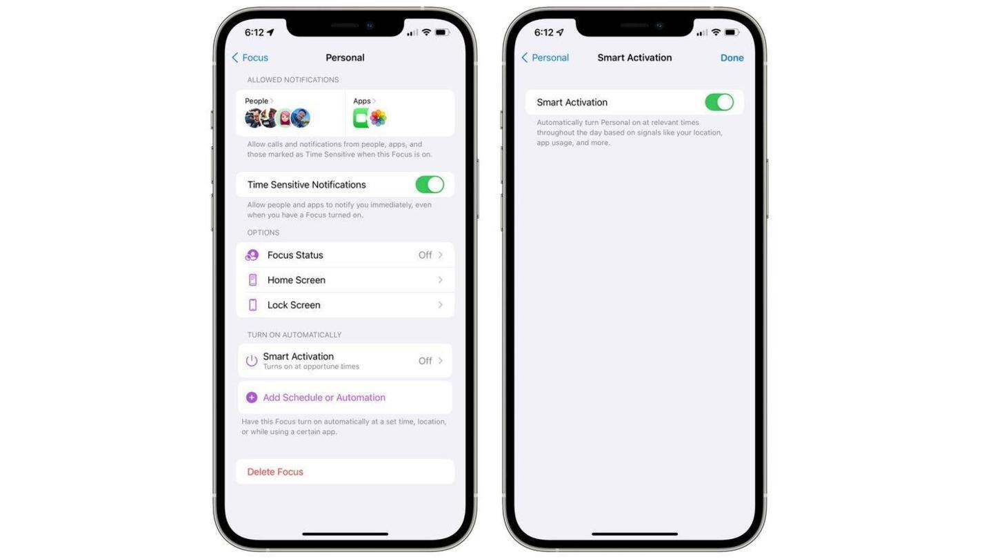 iOS 15 can enable Focus modes without any manual input iOS 15 can enable Focus modes without any manual input