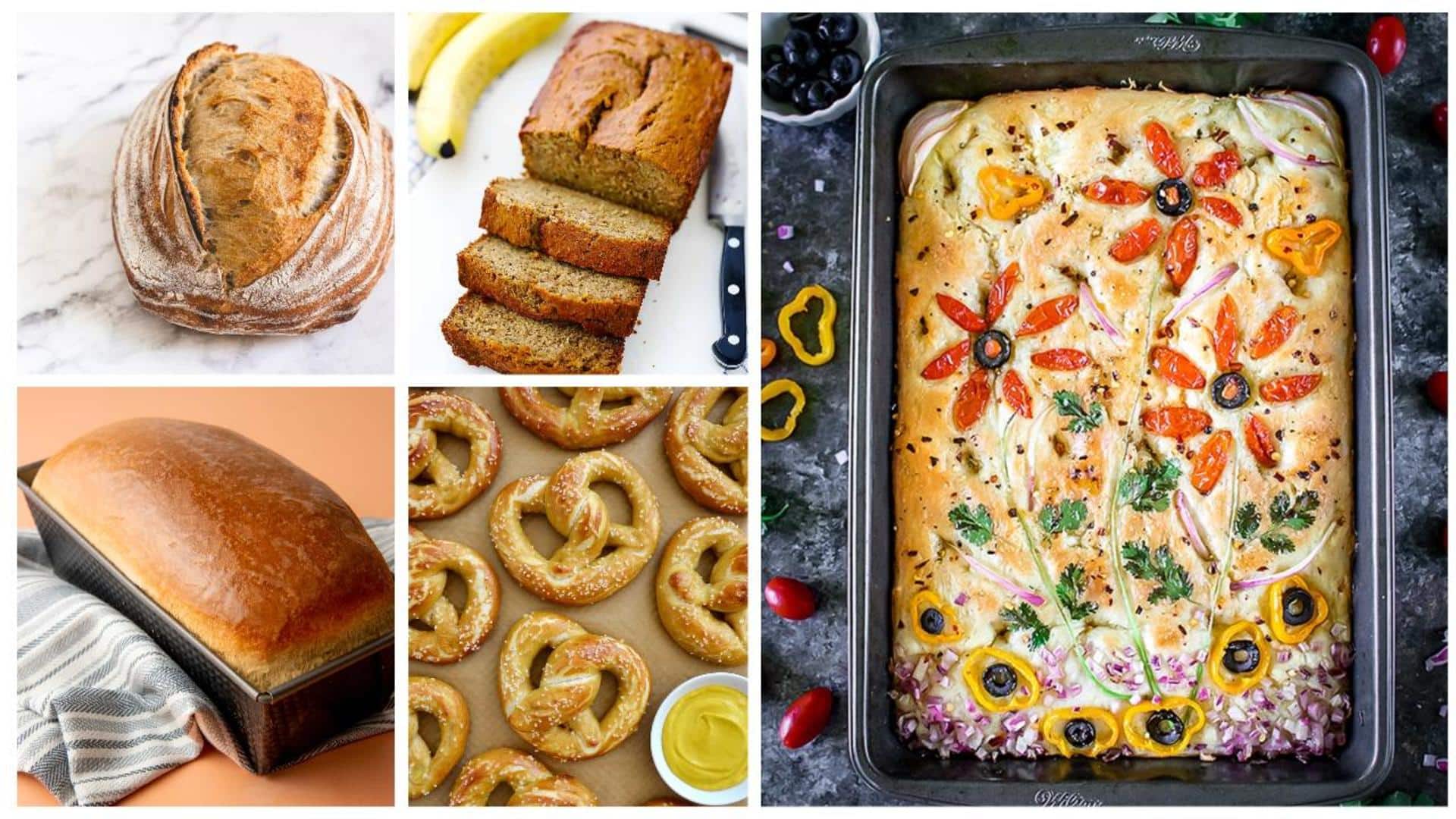 National Homemade Bread Day: 5 easy-peasy bread recipes