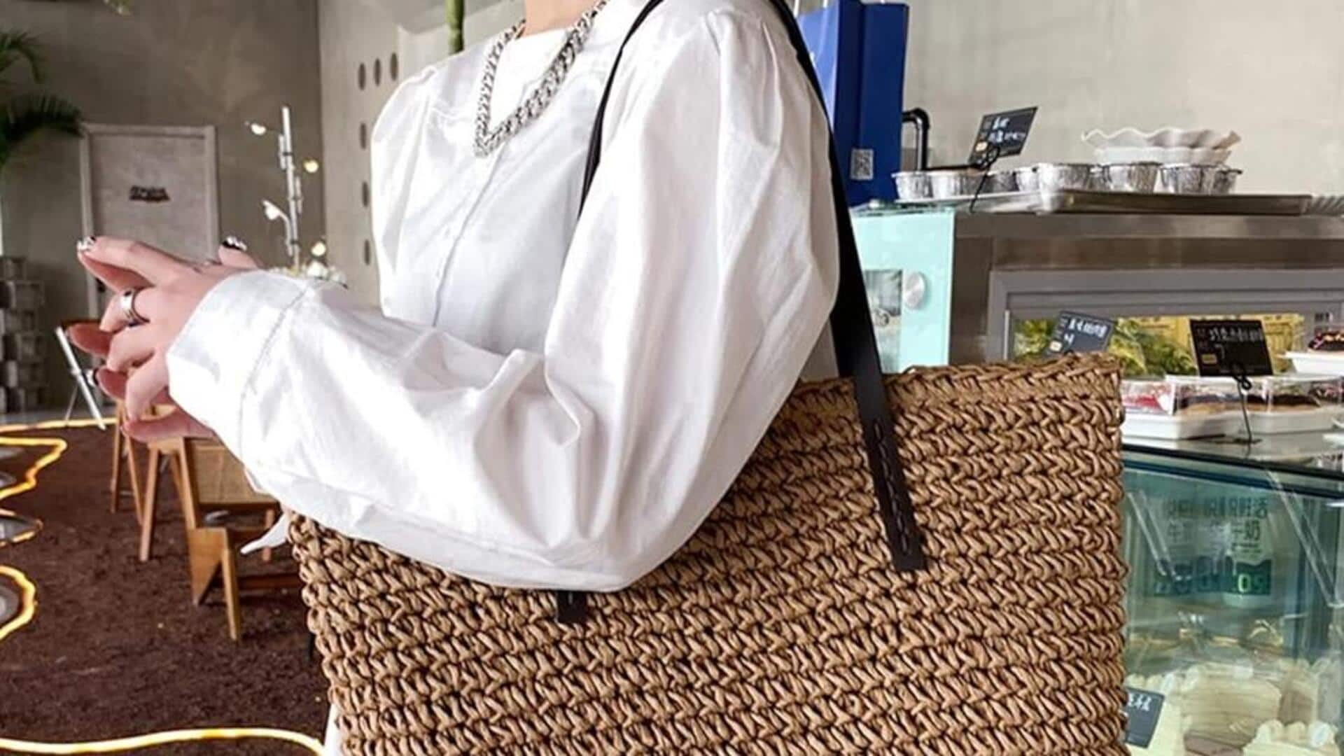 5 styles that pair perfectly with straw totes