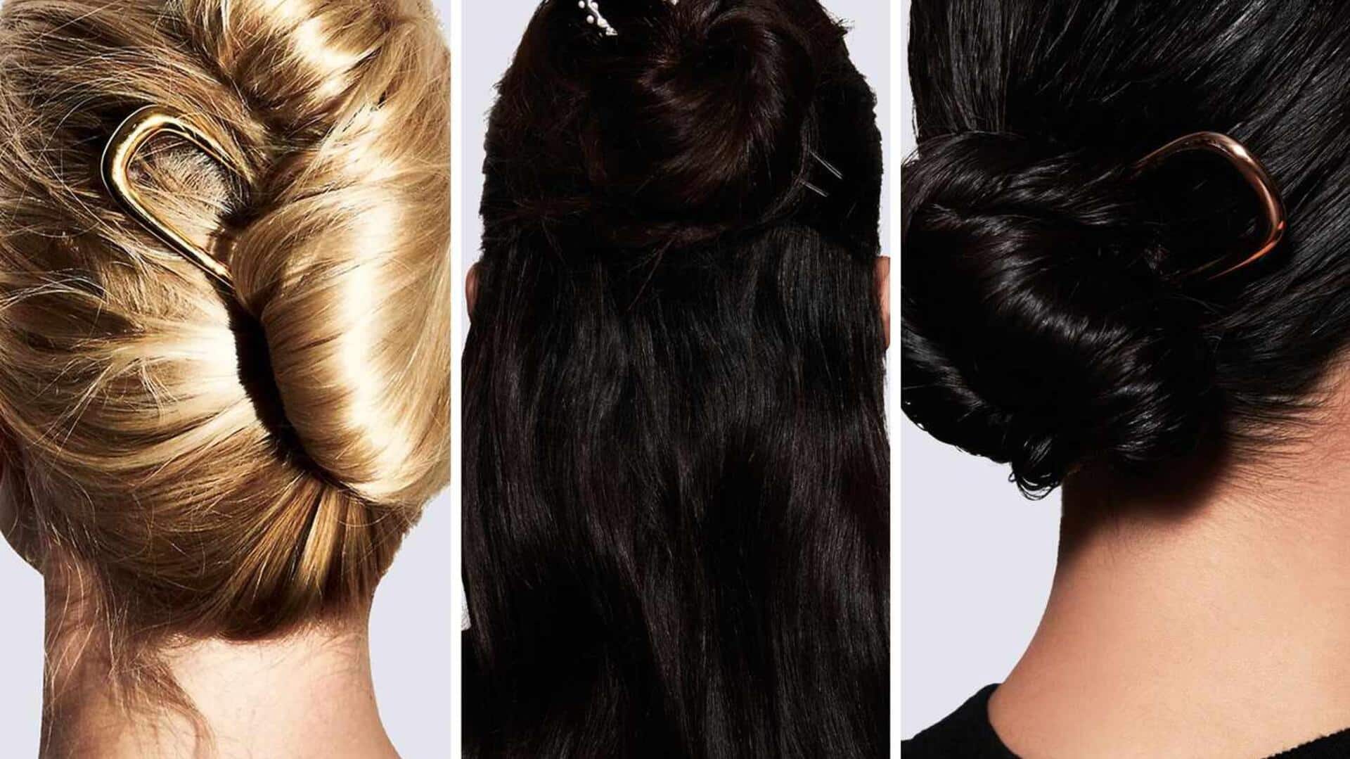 5 hairstyles you can create with hairpins