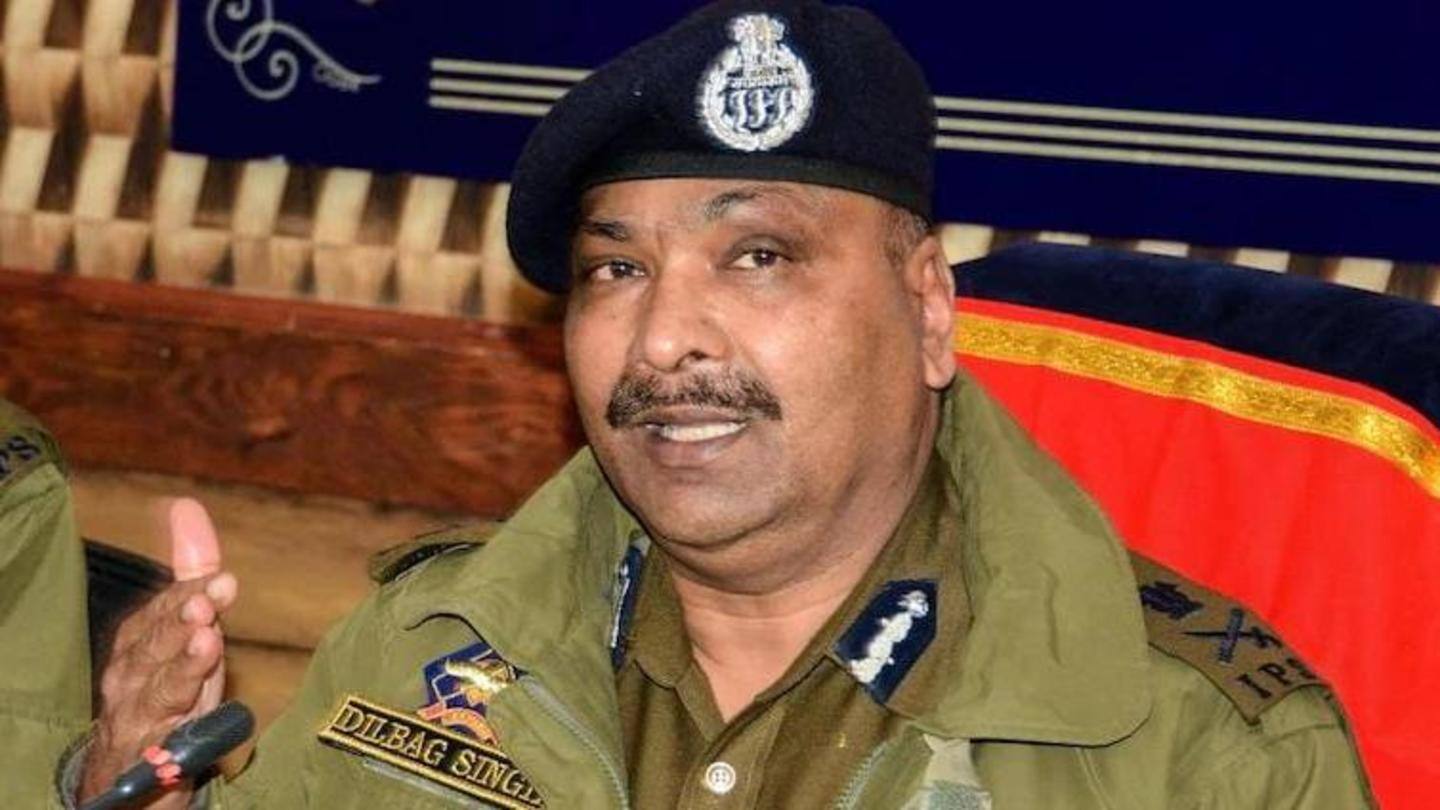 J&K DGP directs officials to stay alert over drone sightings J&K DGP directs officials to stay alert over drone sightings