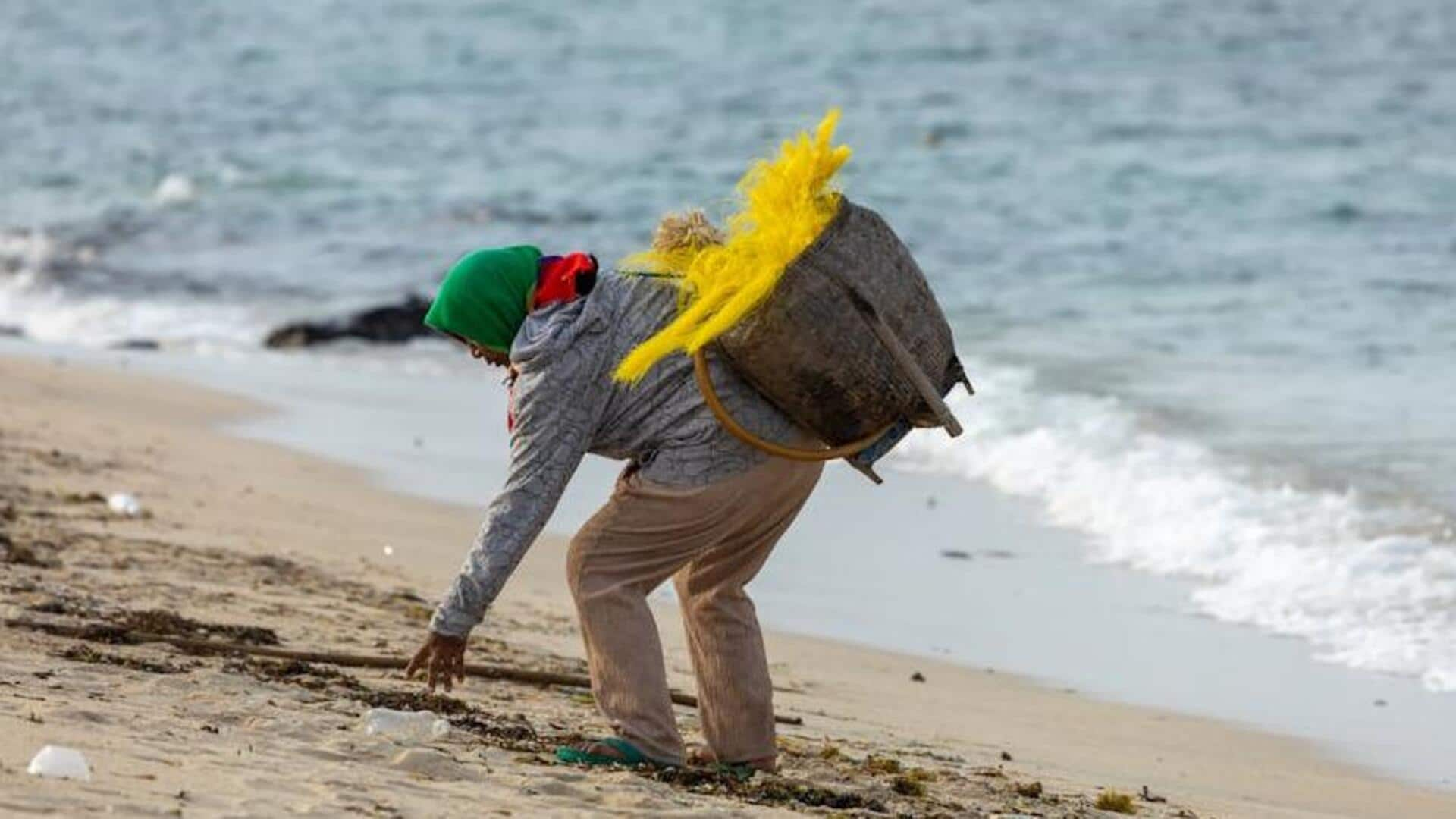 Reviving spirit with beach cleanup walks