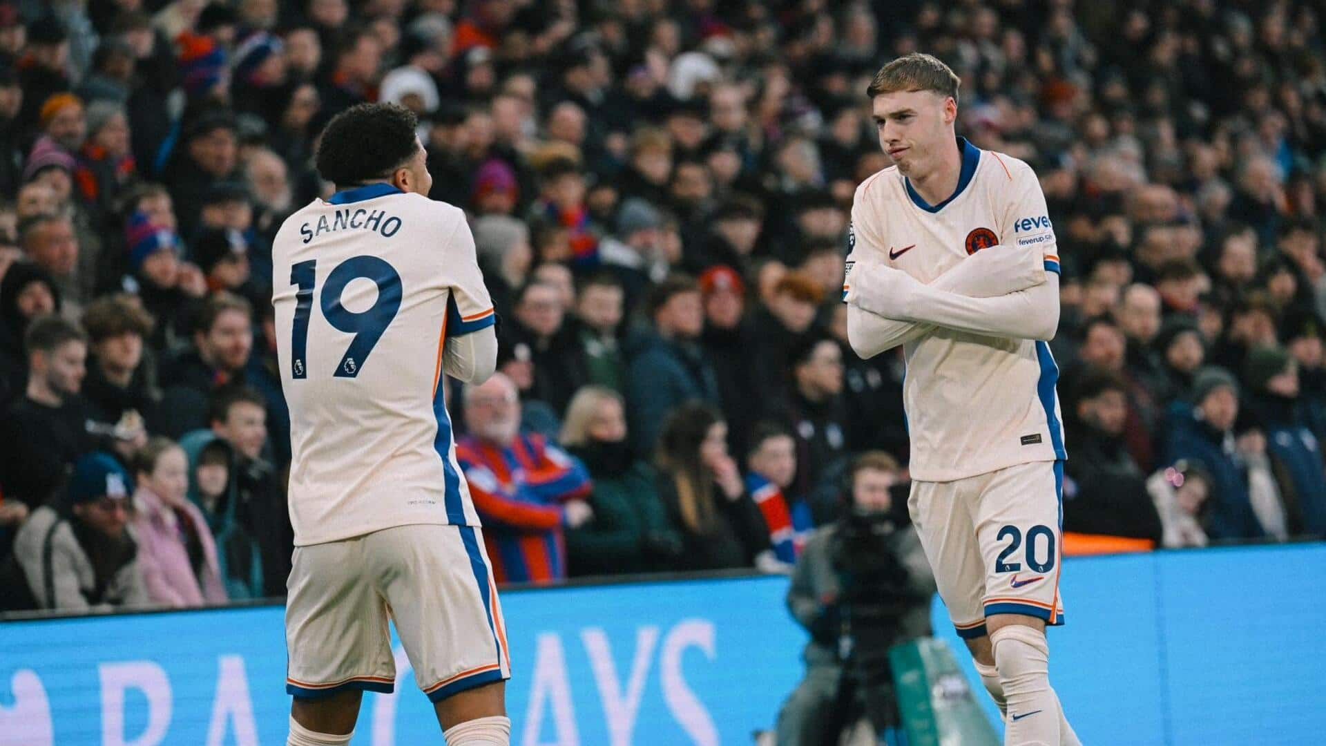 Crystal Palace hold Chelsea 1-1 in Premier League: Key stats 