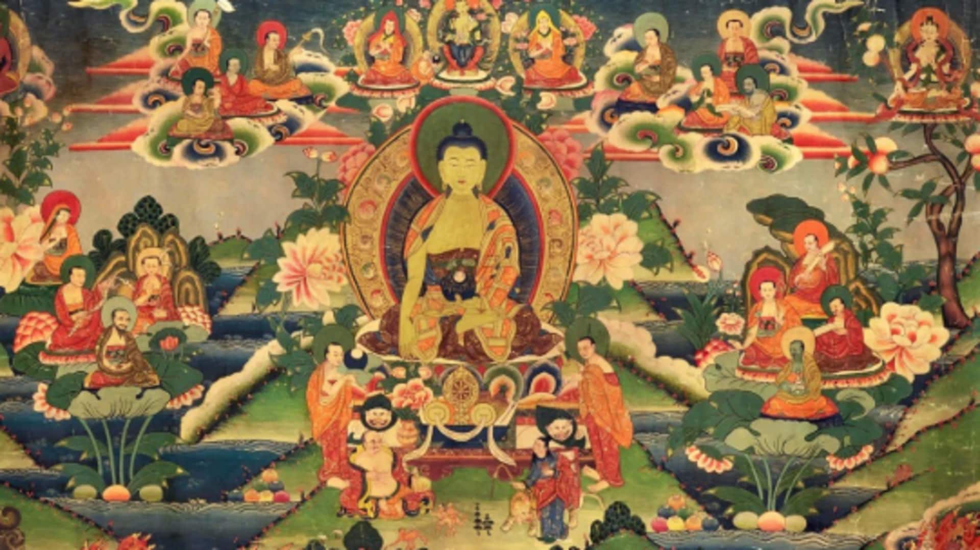 Exploring thangka: Tibetan Buddhist silk painting art form